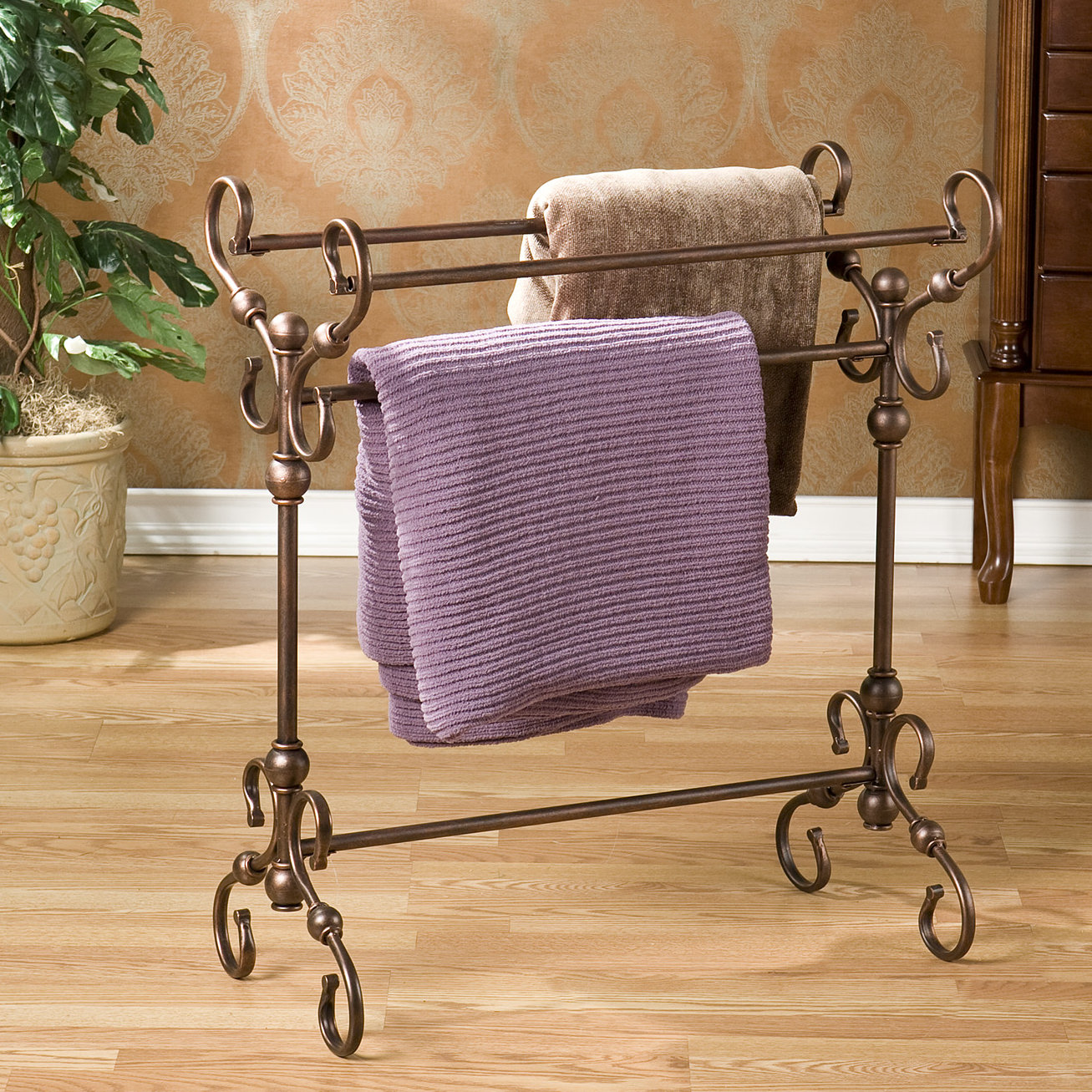 Wildon Home ® Fraser Blanket/ Quilt Rack & Reviews Wayfair