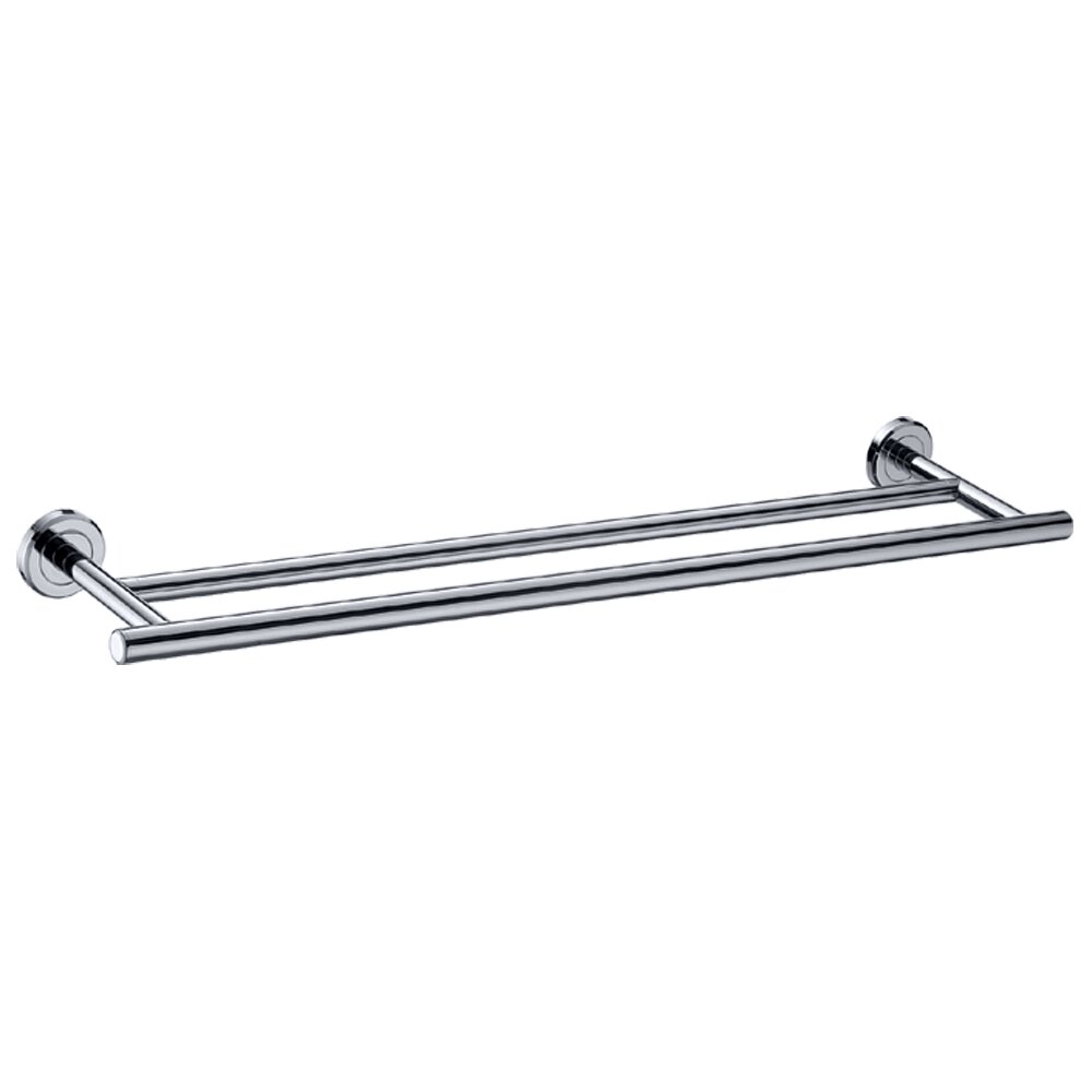 Gatco Latitude II 24" Wall Mounted Double Towel Bar & Reviews | Wayfair