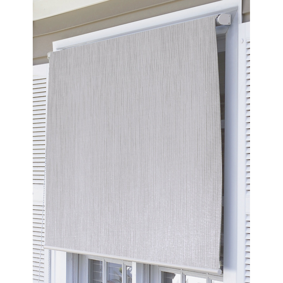 Coolaroo Premier Series Outdoor Roller Solar Shade & Reviews Wayfair