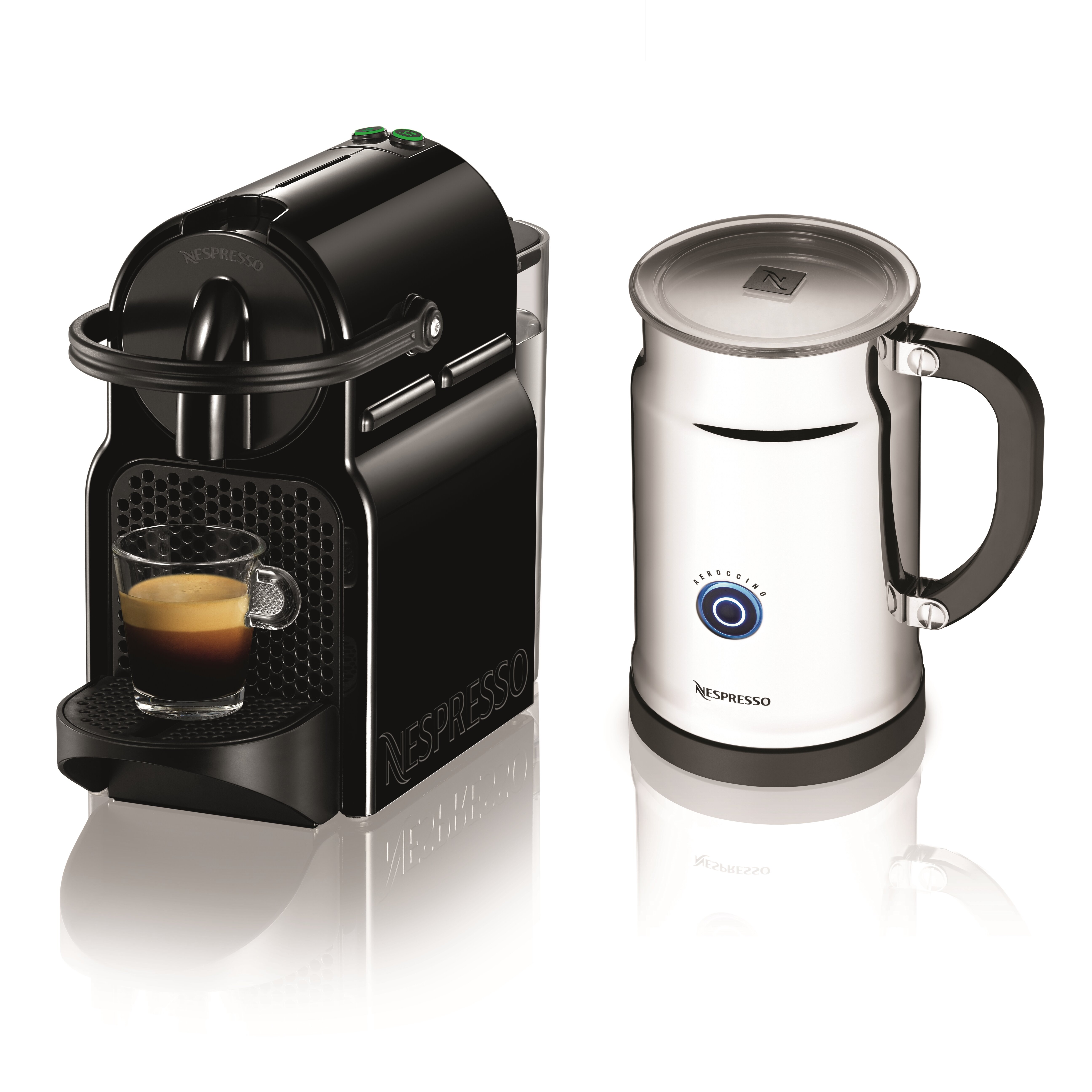 Nespresso Inissia Espresso Maker with Aeroccino Milk Frother & Reviews | Wayfair