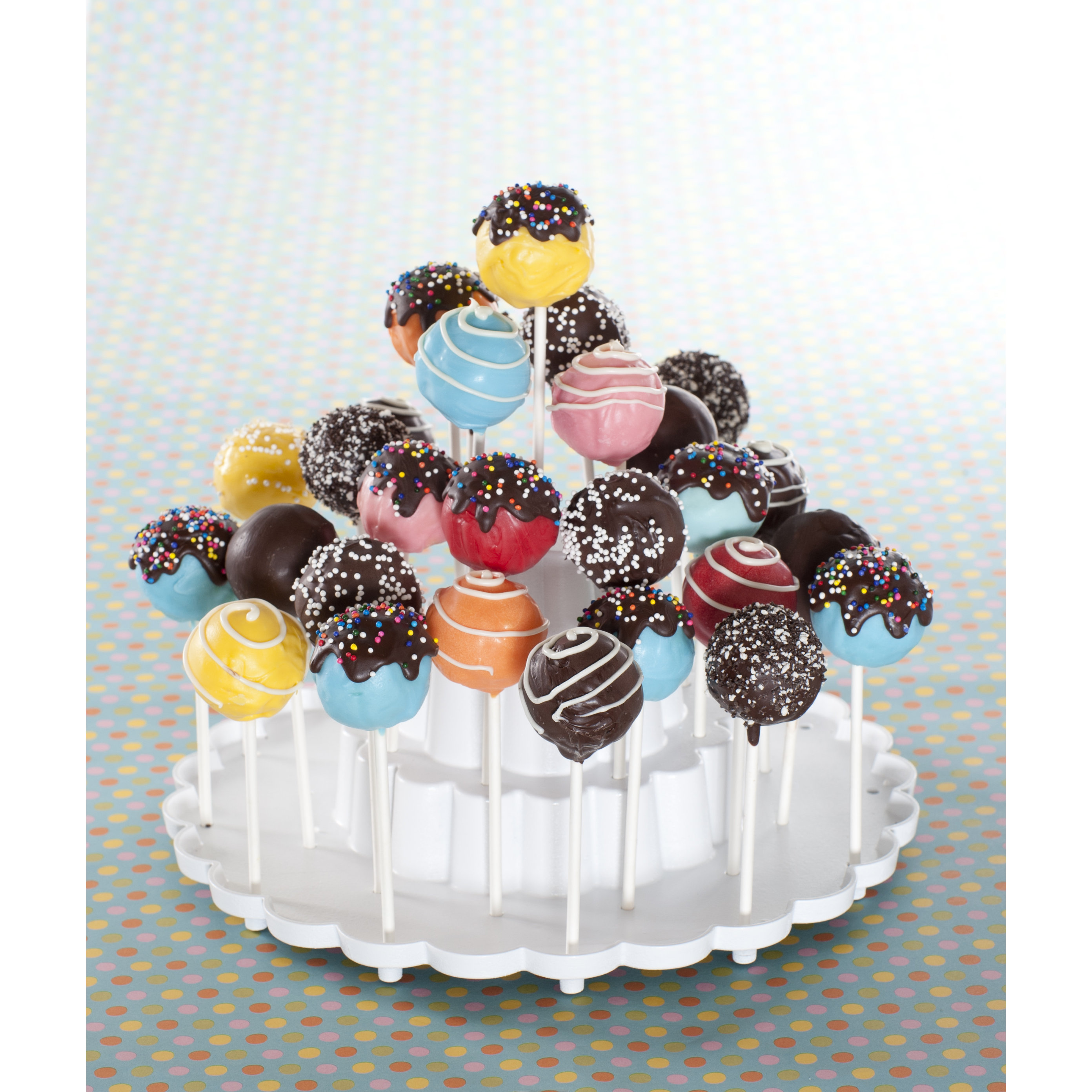 Nordic Ware Tiered Cake Pops Display Stand & Reviews Wayfair