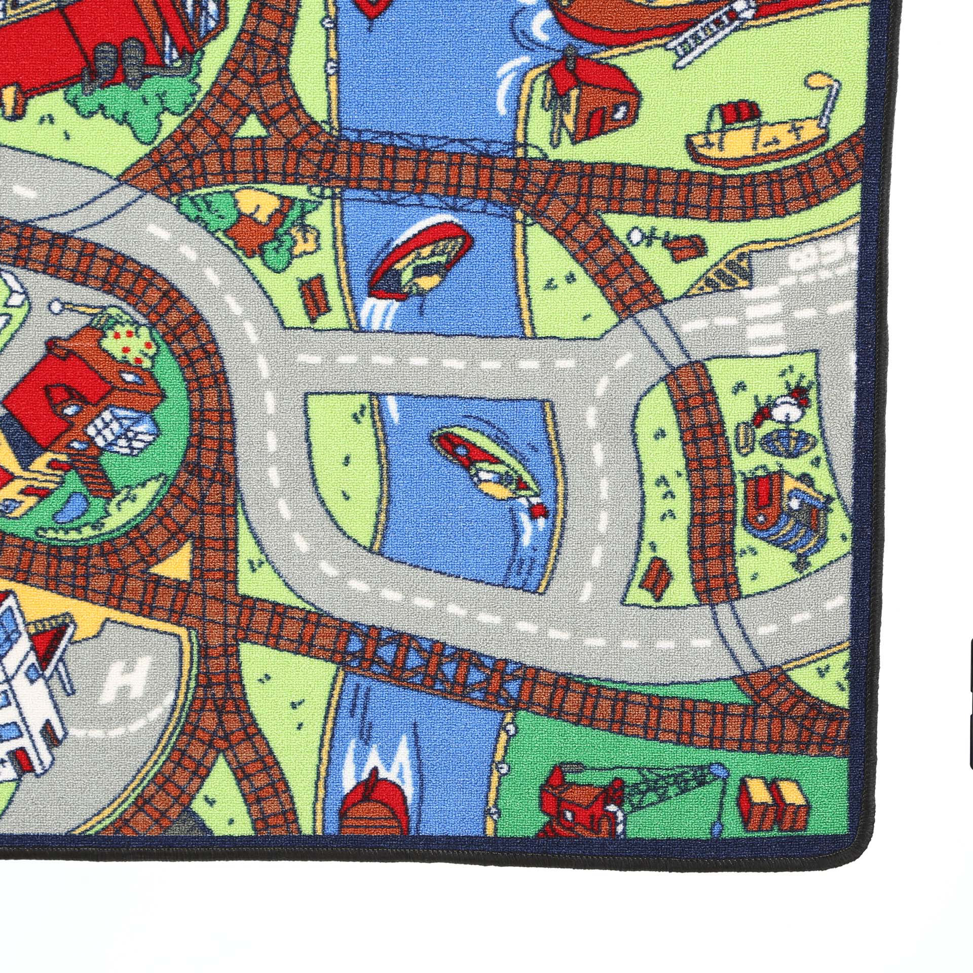 Learning Carpets Ride the Train Kids Rug & Reviews Wayfair