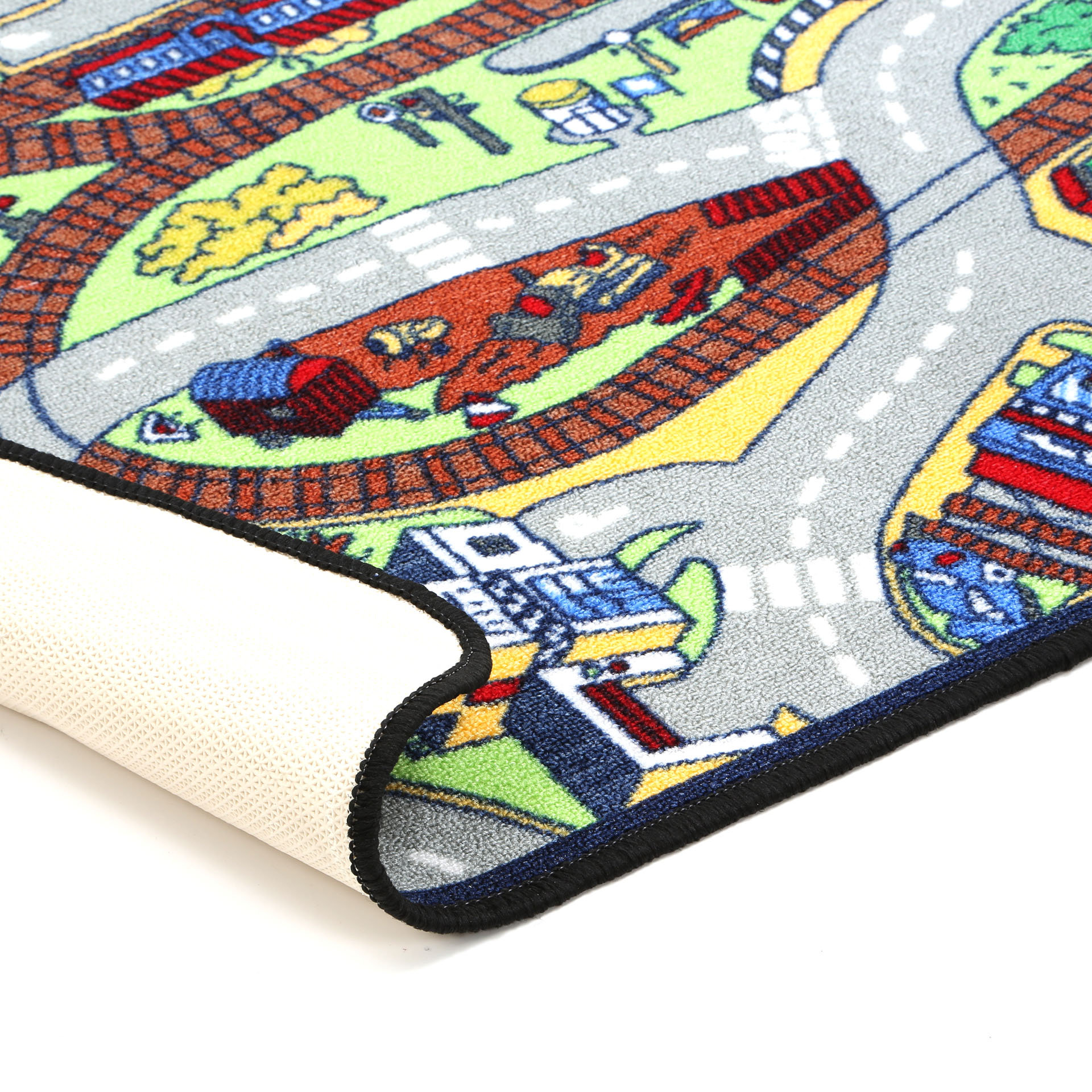 Learning Carpets Ride the Train Kids Rug & Reviews Wayfair