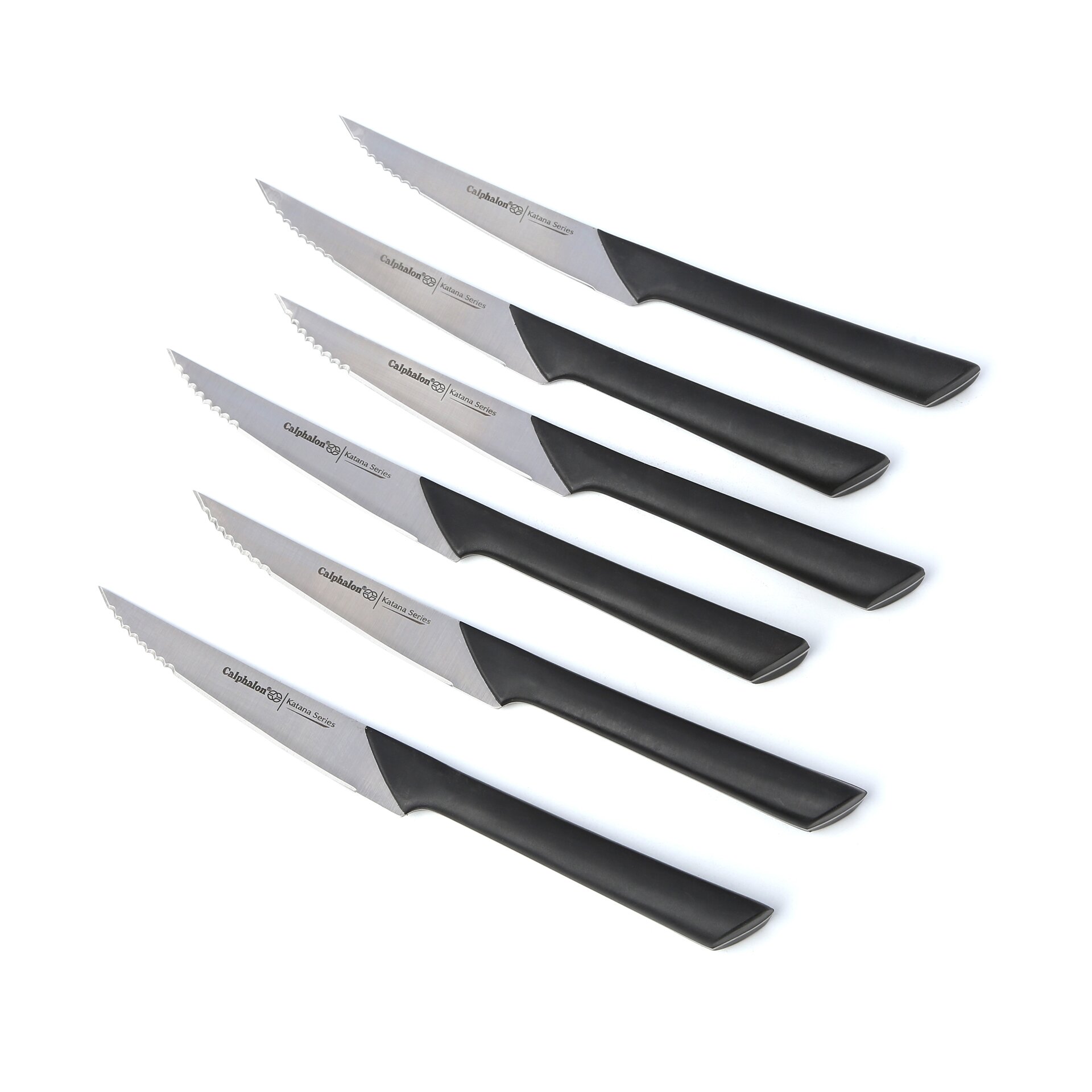 Calphalon Katana Series Cutlery 14 Piece Knife Block Set & Reviews ...