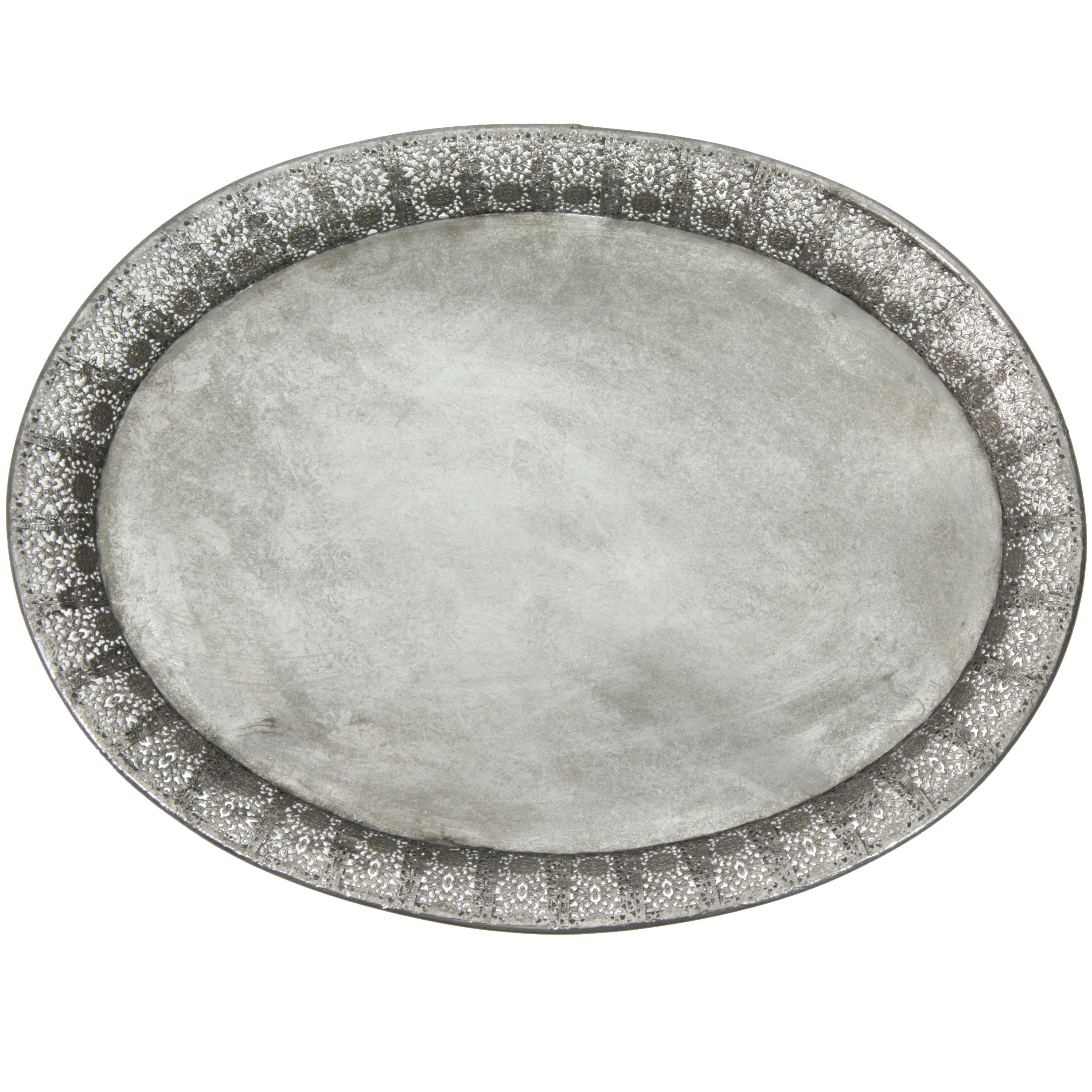 Oriental Furniture Wrought Iron Display Plate & Reviews Wayfair