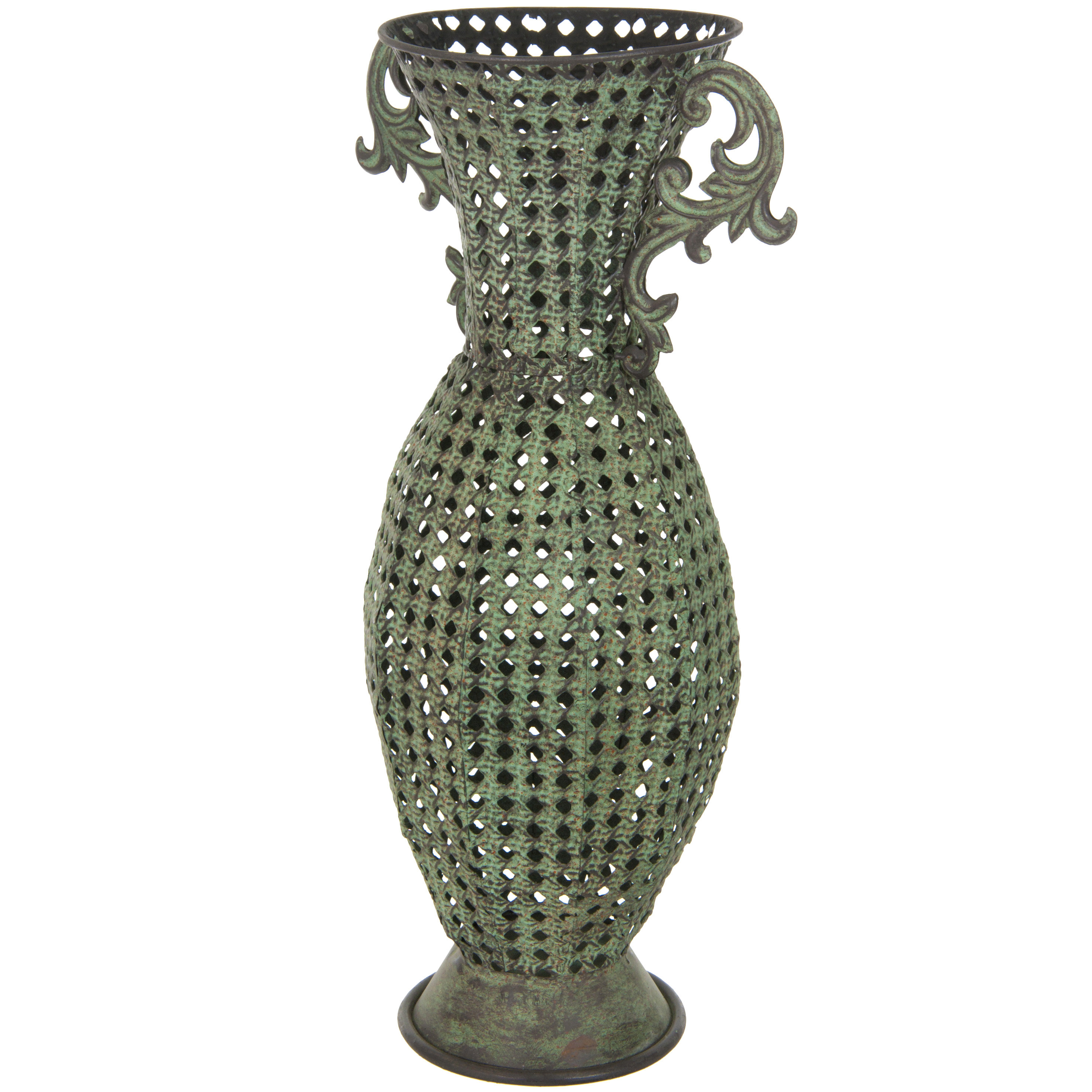 Oriental Furniture Floral Vase & Reviews Wayfair