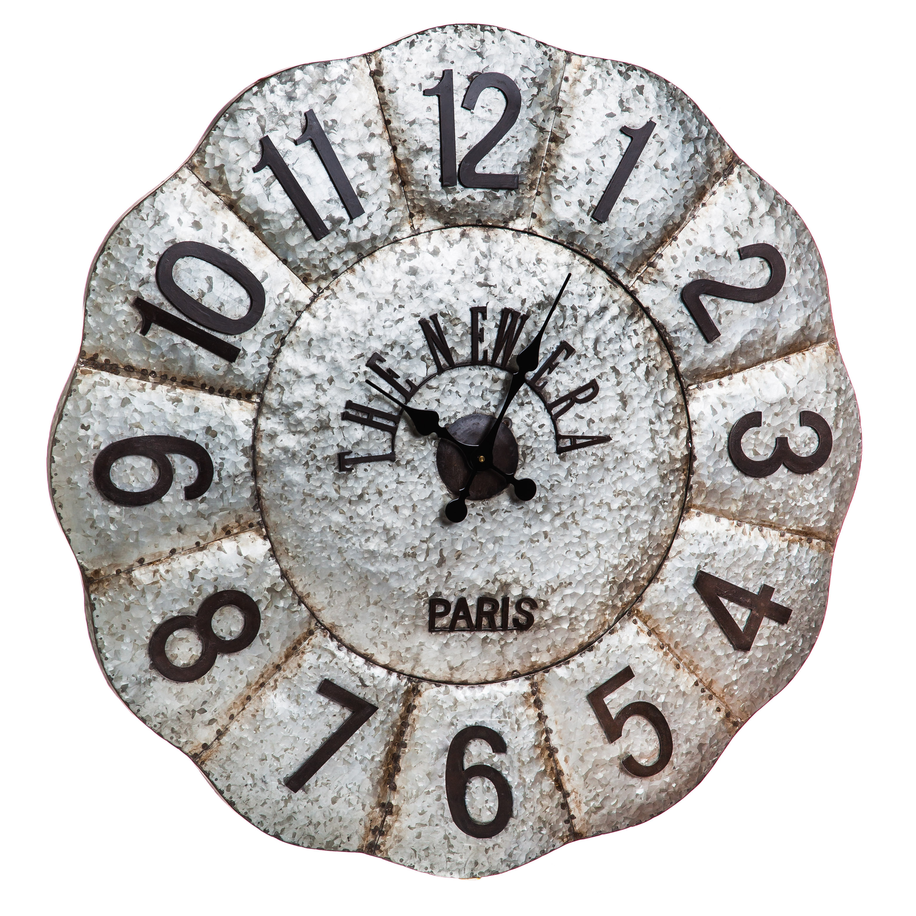 Evergreen Enterprises, Inc Oversized 33.9" Vintage Galvanized Metal