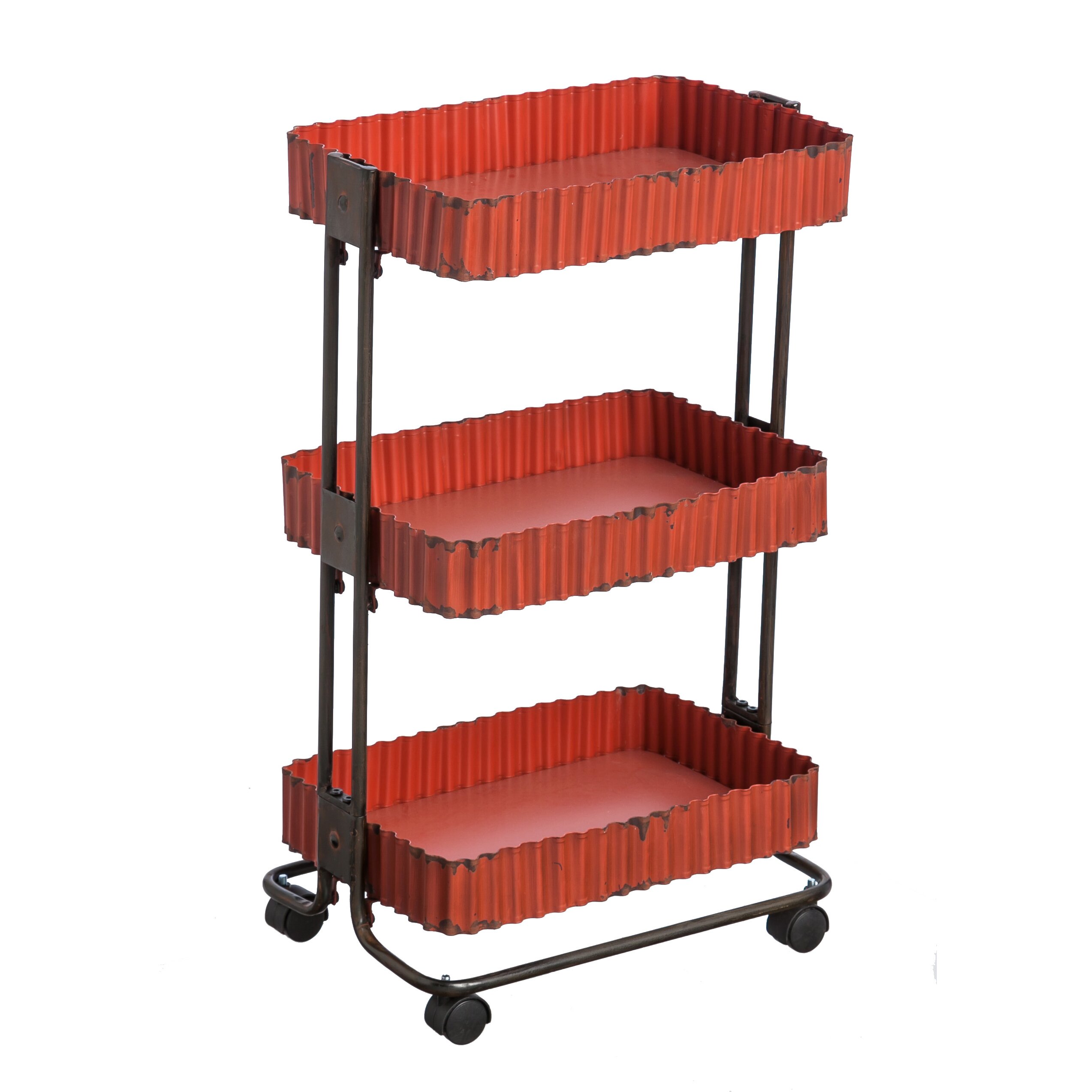 3 Tier Metal Utility Cart