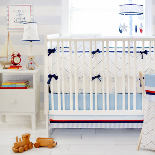My Baby Sam First Mate Crib Baby Bumper Wayfair
