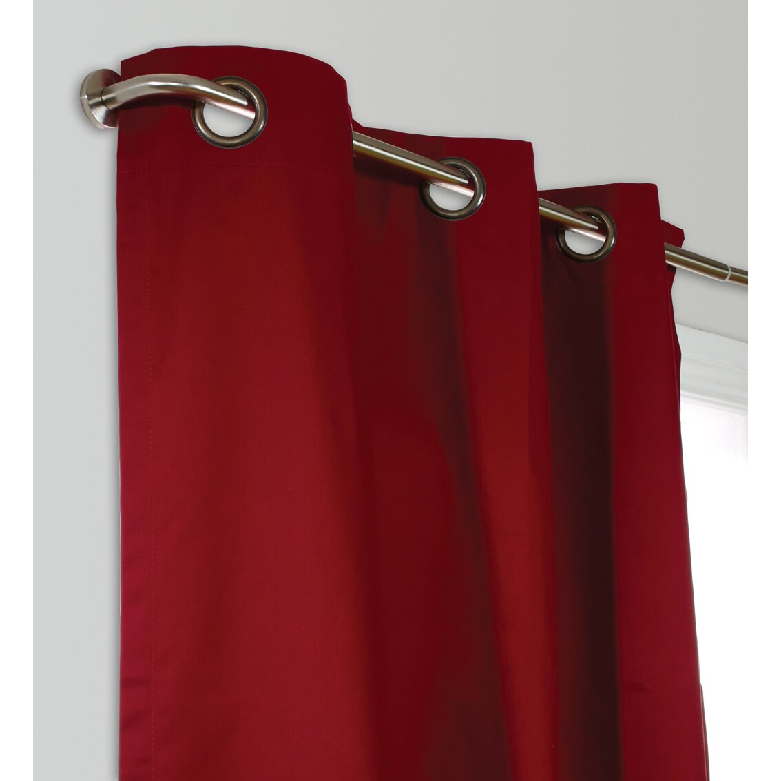 wraparound curtain rod