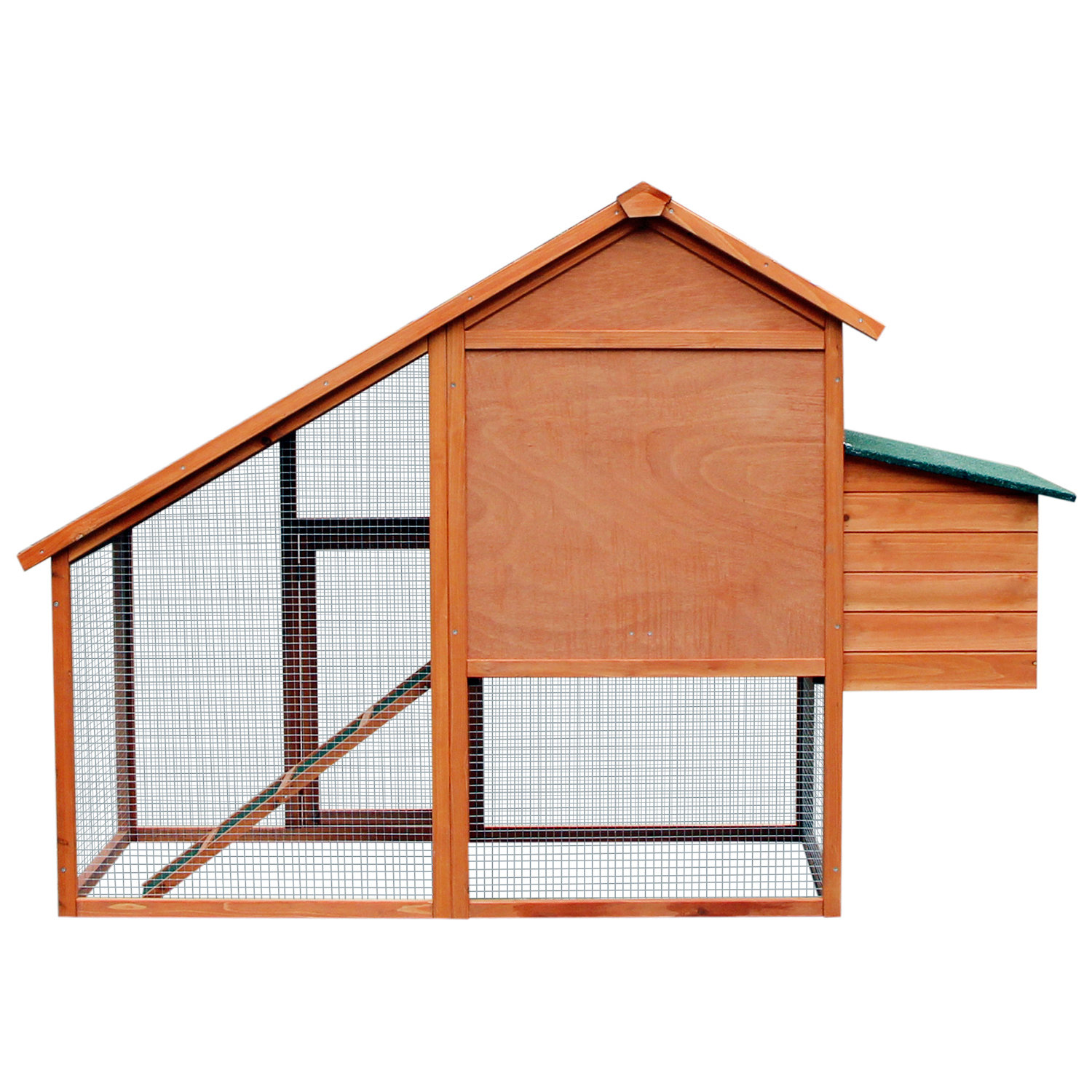Merax Wooden Chicken Coop with Fence and Ramp &amp; Reviews 