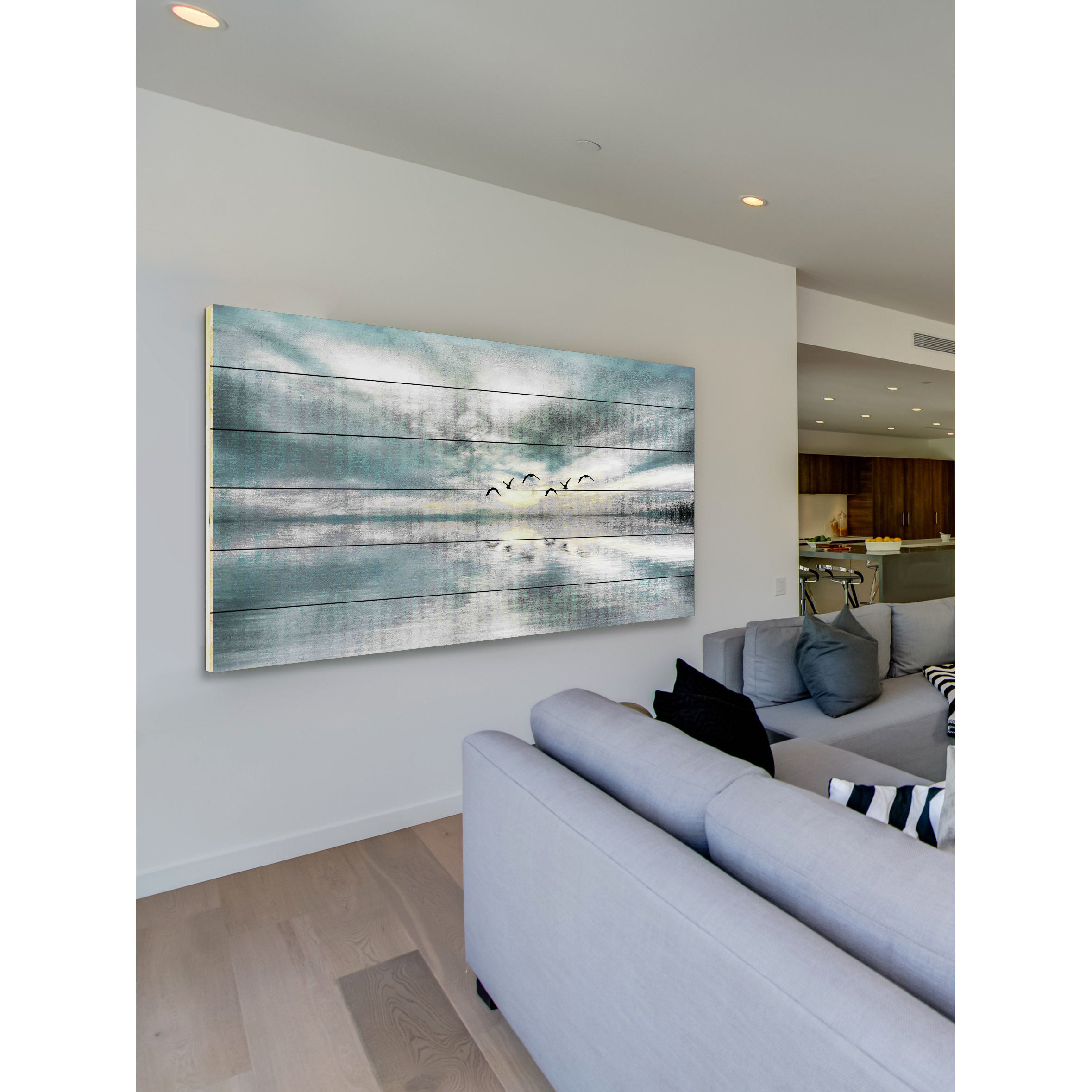 ParvezTaj Birds Skylight Painting Print Plaque & Reviews Wayfair