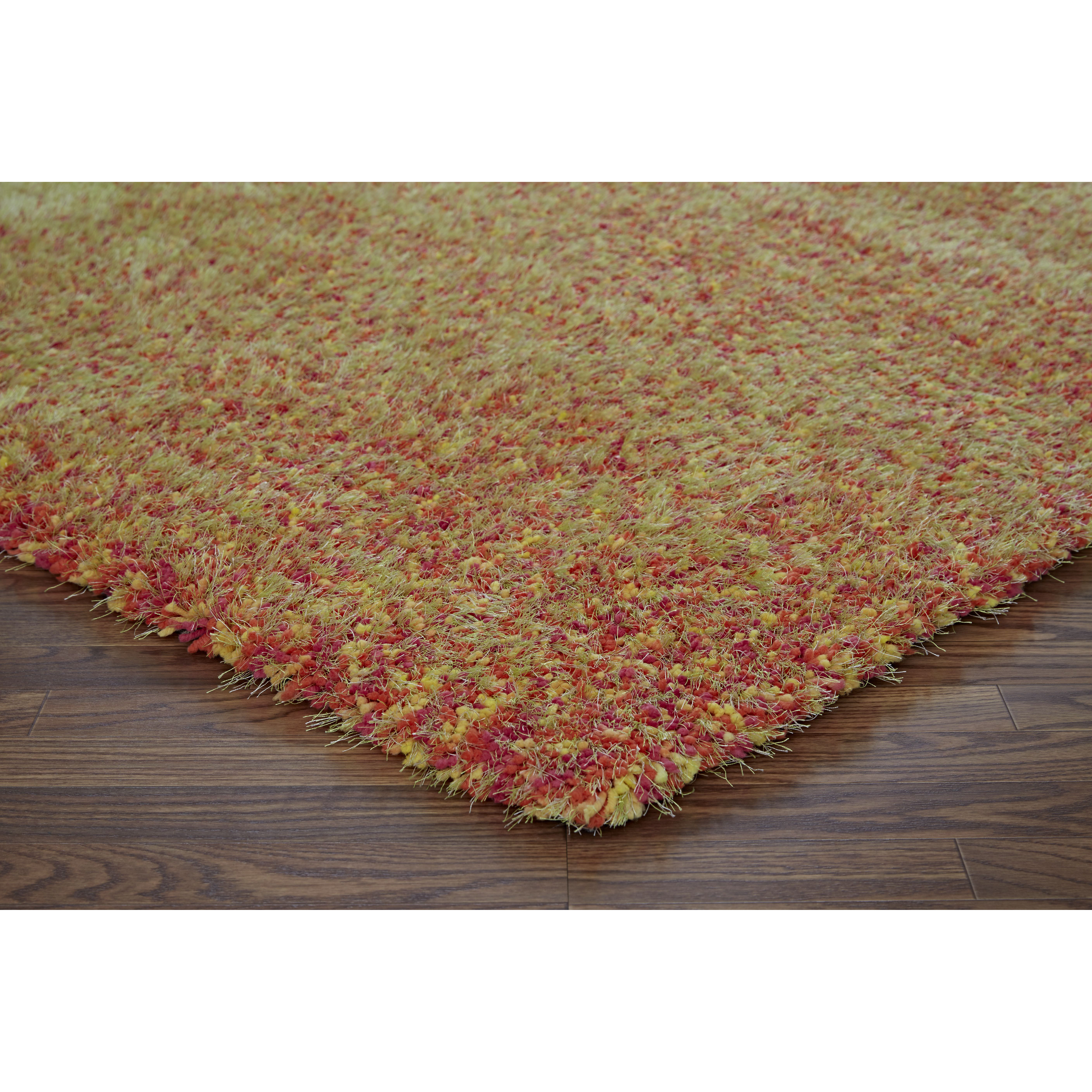 InnerSpace Luxury Products Vivoli Pink and Orange Kids Area Rug Wayfair