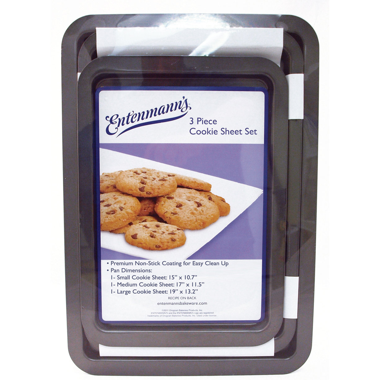Entenmann's Bakeware 3 Piece Classic Cookie Sheet Set & Reviews Wayfair