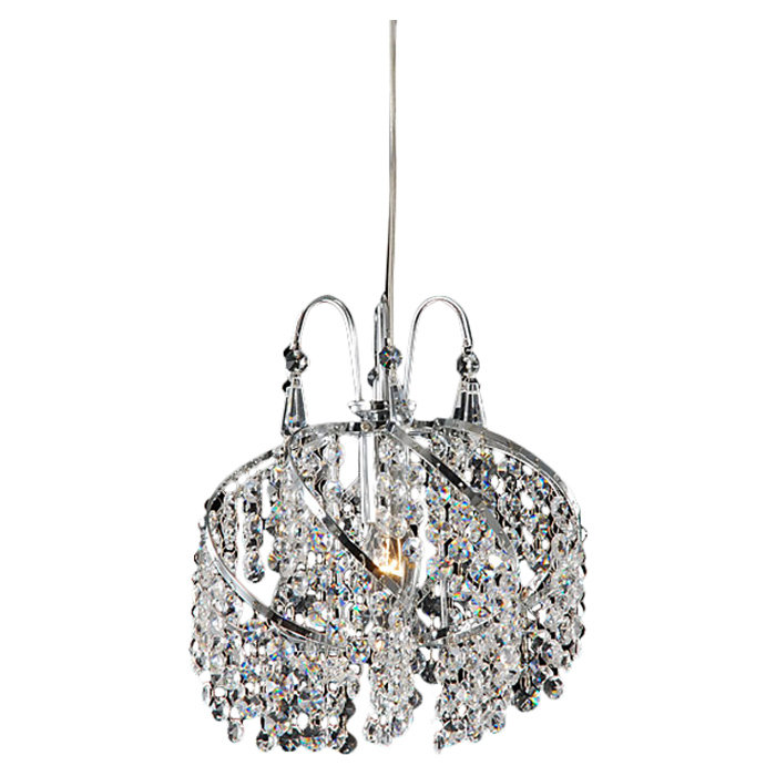 Warehouse of Tiffany 1 Light Crystal Chandelier & Reviews Wayfair