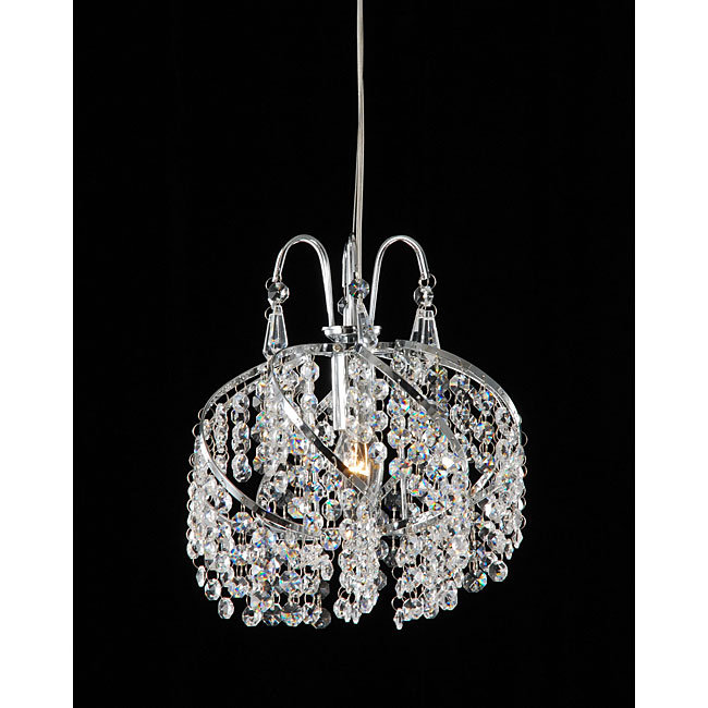 Warehouse of Tiffany 1 Light Crystal Chandelier & Reviews Wayfair