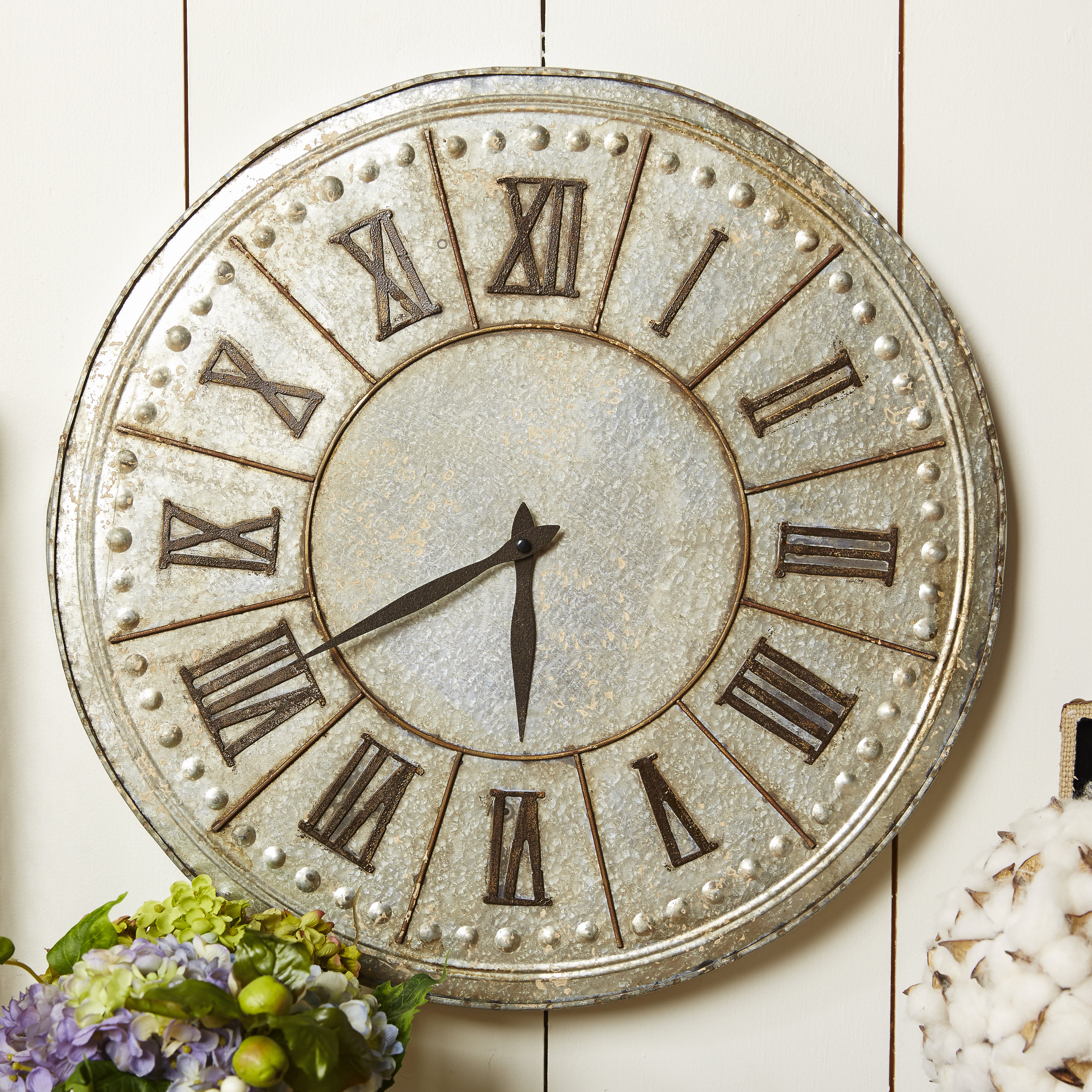 A&B Home Wall Clock & Reviews Wayfair