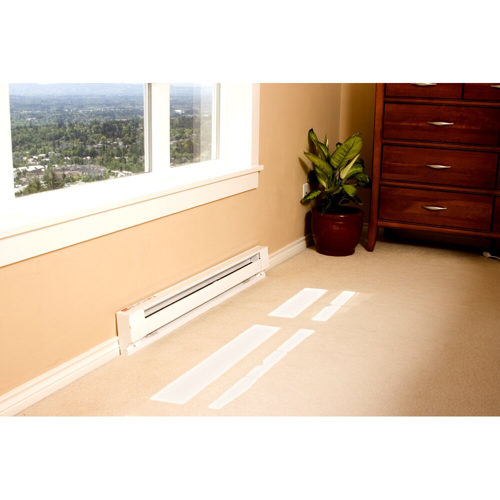 Cadet 750 Watt Wall Mounted Electric Convection Baseboard Heater And Reviews Wayfair