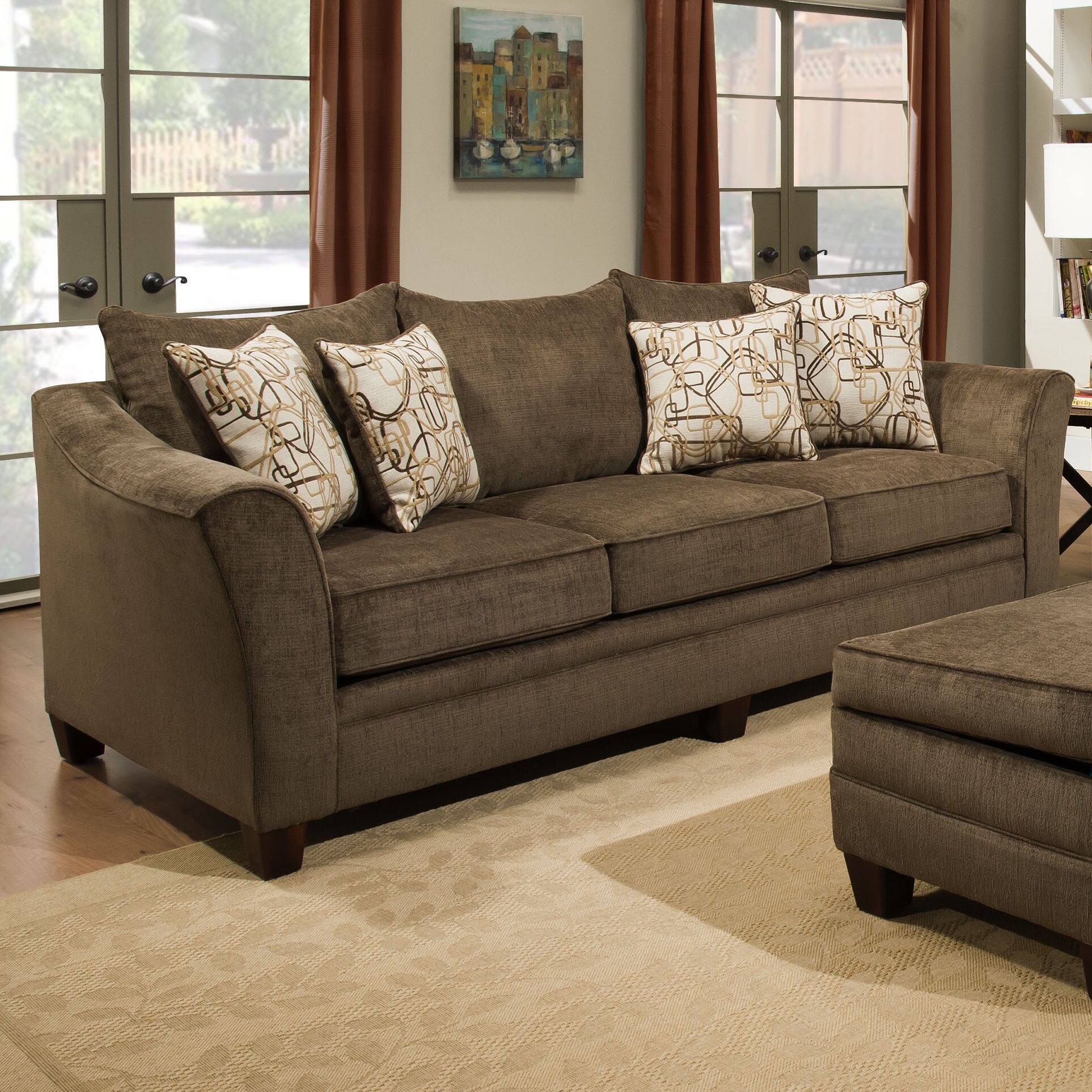 Simmons Upholstery Kalispell Sofa & Reviews | Wayfair