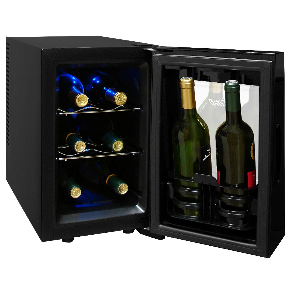 Vinotemp 8 Bottle Single Zone Thermoelectric Wine Refrigerator