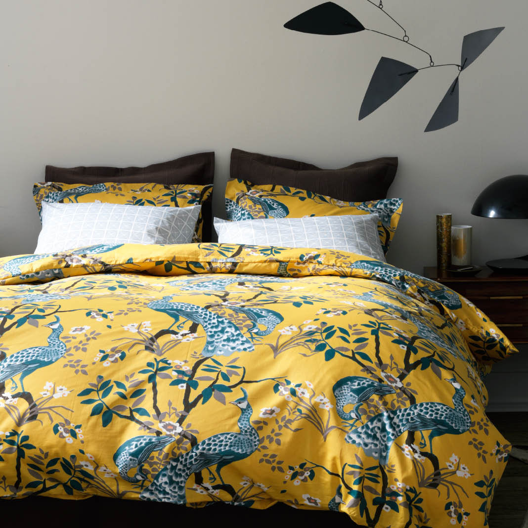 Dwellstudio Pea Citrine Duvet Cover Reviews Dwellstudio Pea Citrine Duvet Cover