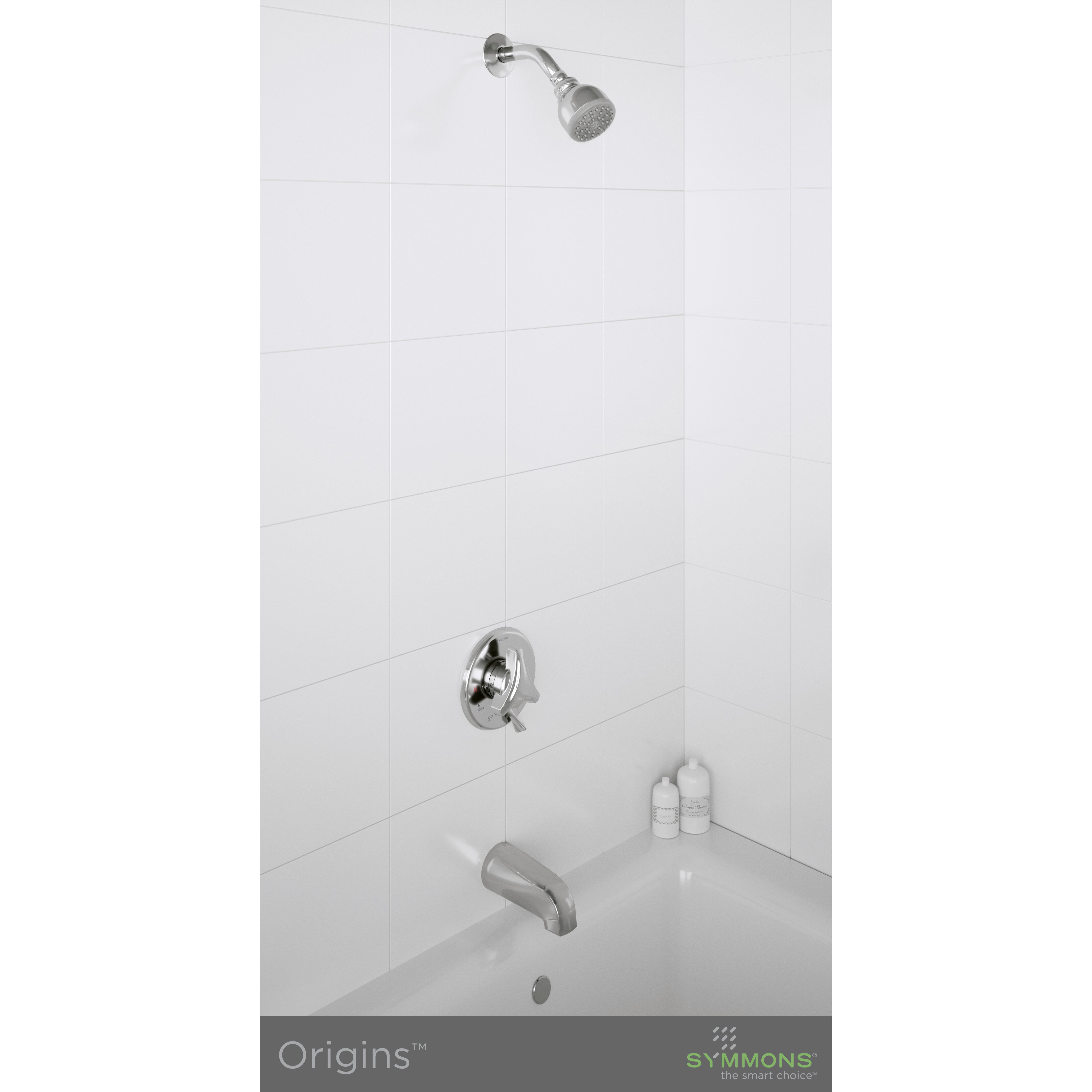 Symmons Origins Temptrol Pressure Balance Handle Shower Faucet | Wayfair