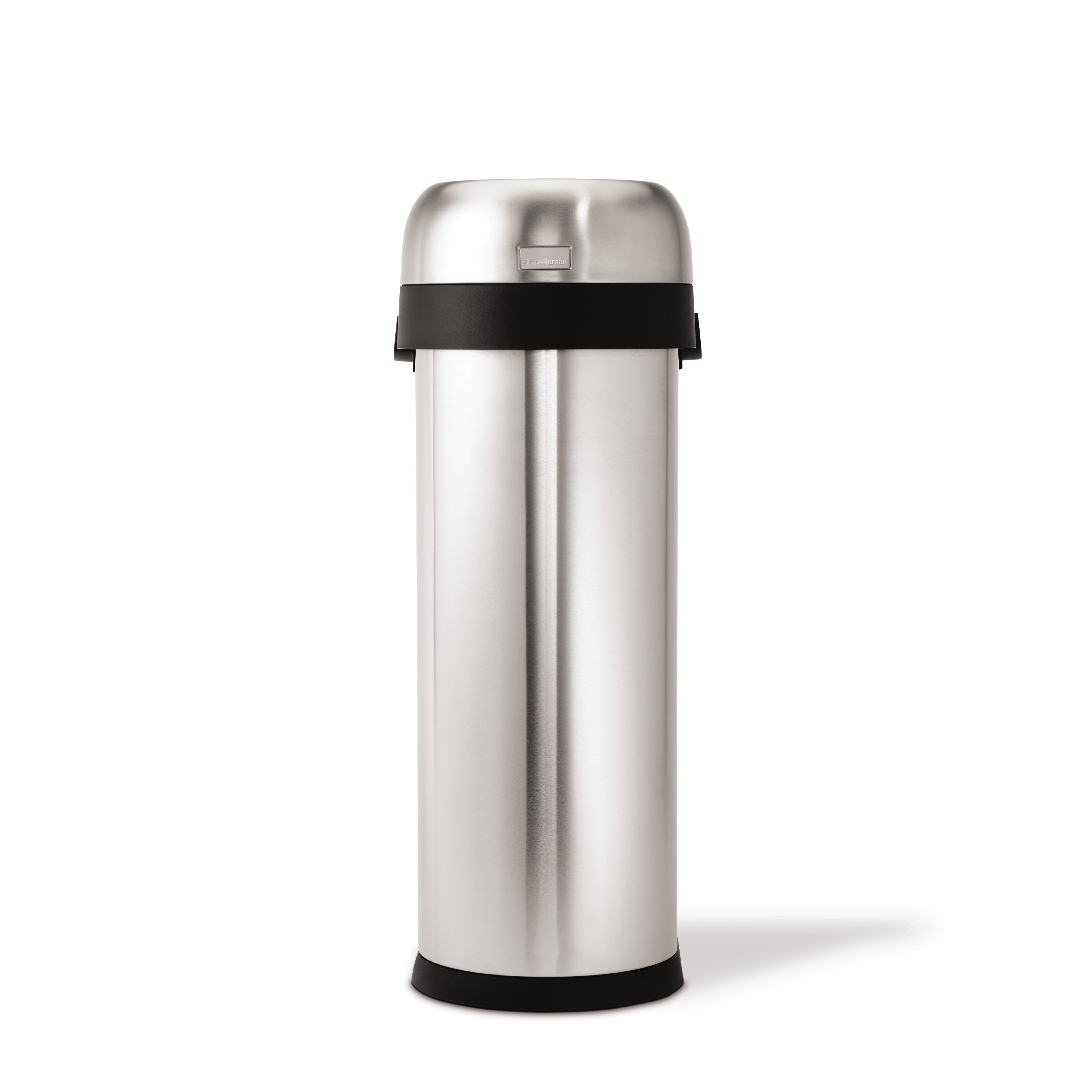 simplehuman 50 L / 13 Gal, Slim Open Trash Can, Commercial Grade