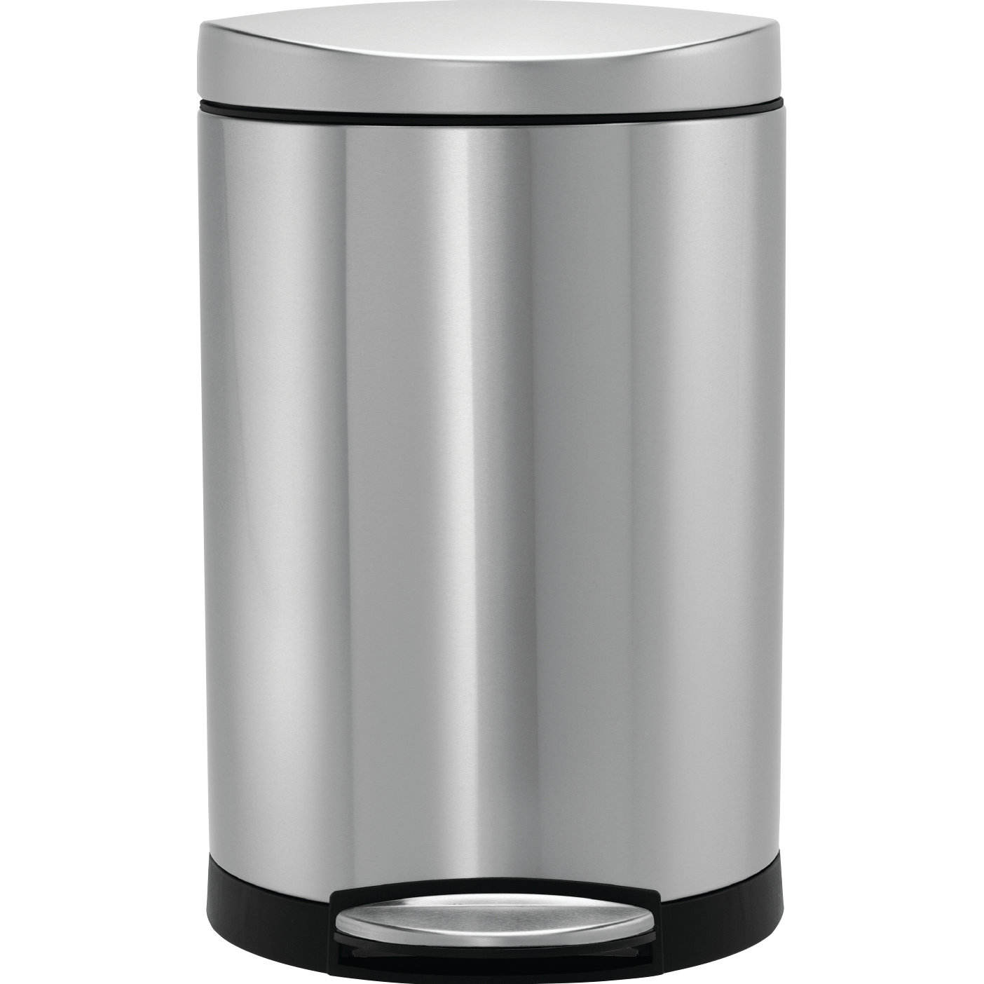 simplehuman 2.6 Gallon StepOn Stainless Steel Trash Can & Reviews