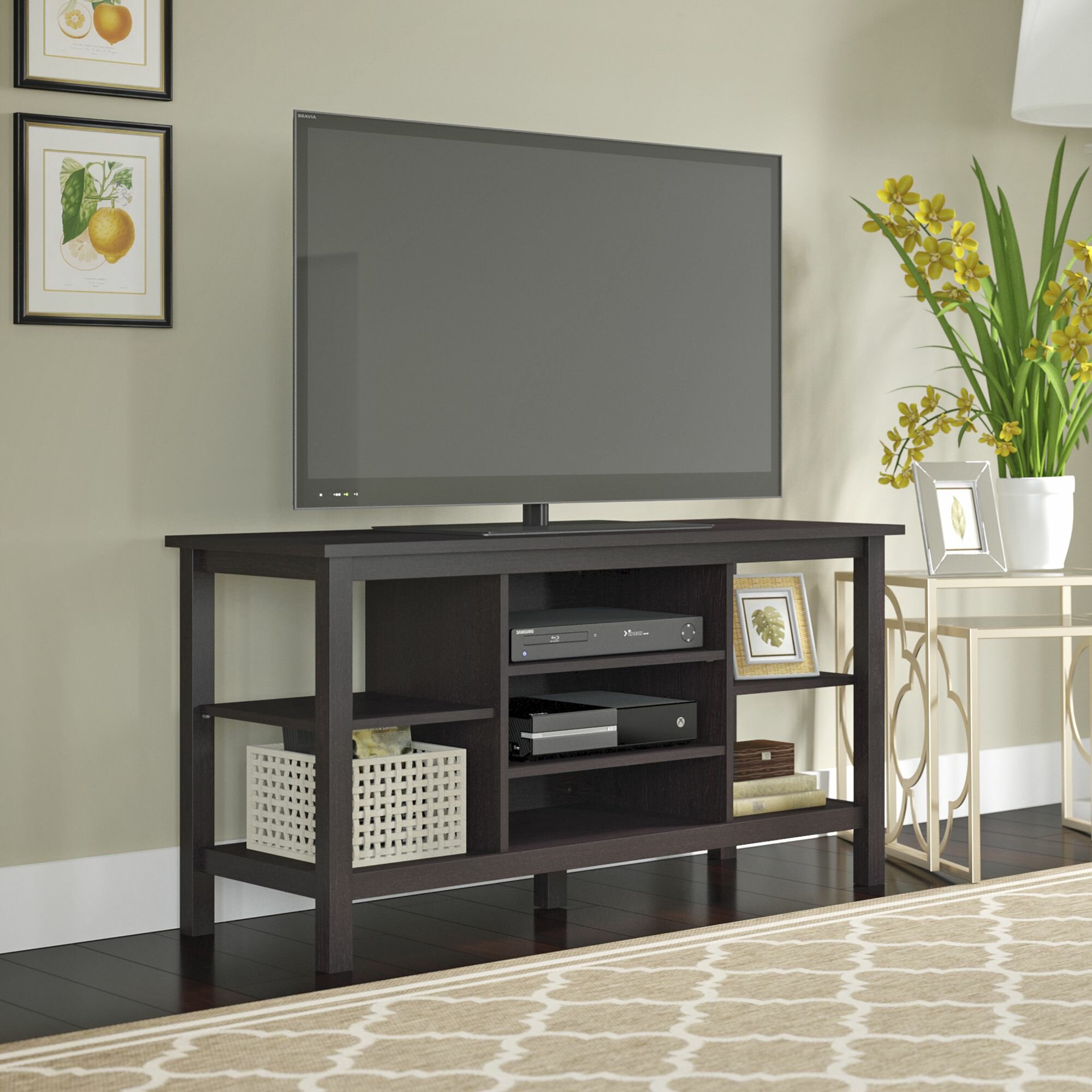 Bush Furniture Broadview TV Stand &amp; Reviews Wayfair
