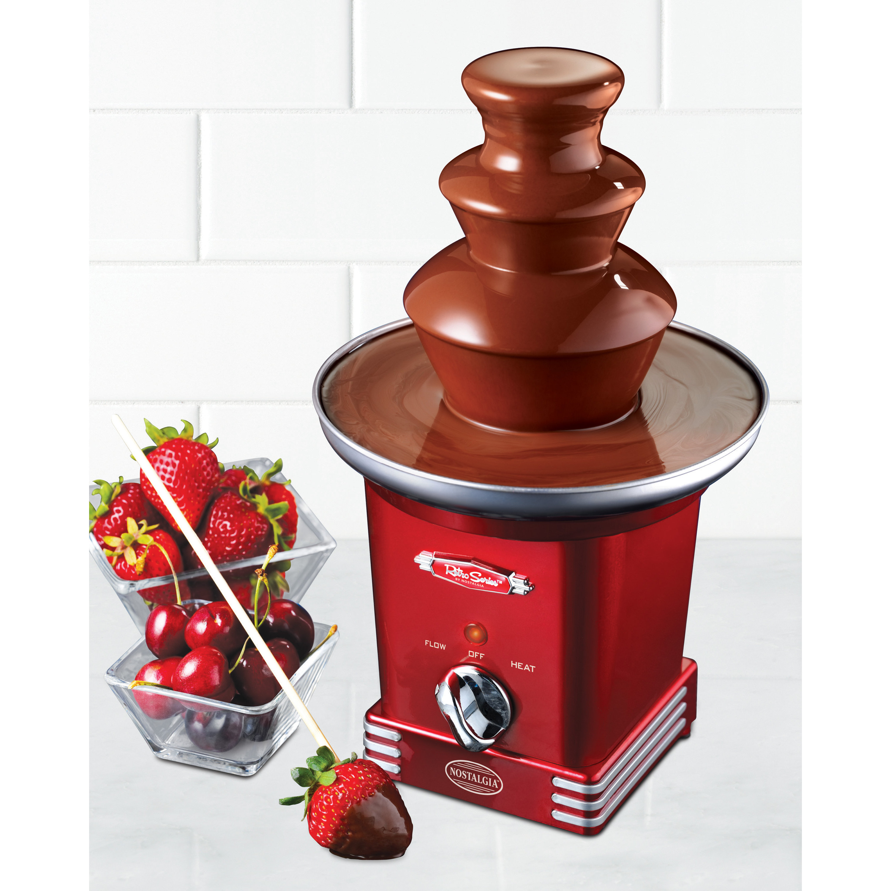 nostalgia chocolate fountain