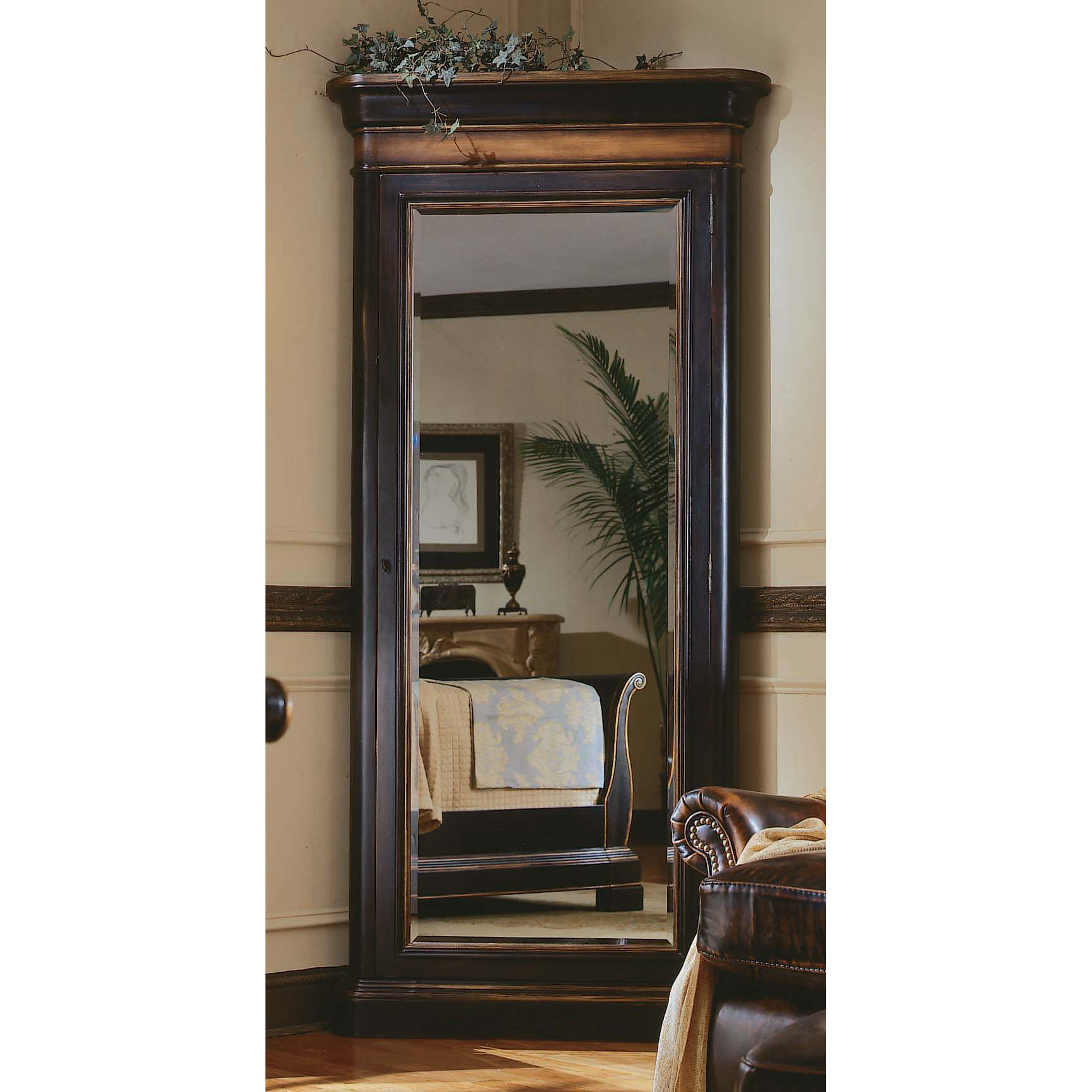 Hooker Furniture Preston Ridge Floor Mirror with Jewelry Armoire \u0026 Reviews  Wayfair