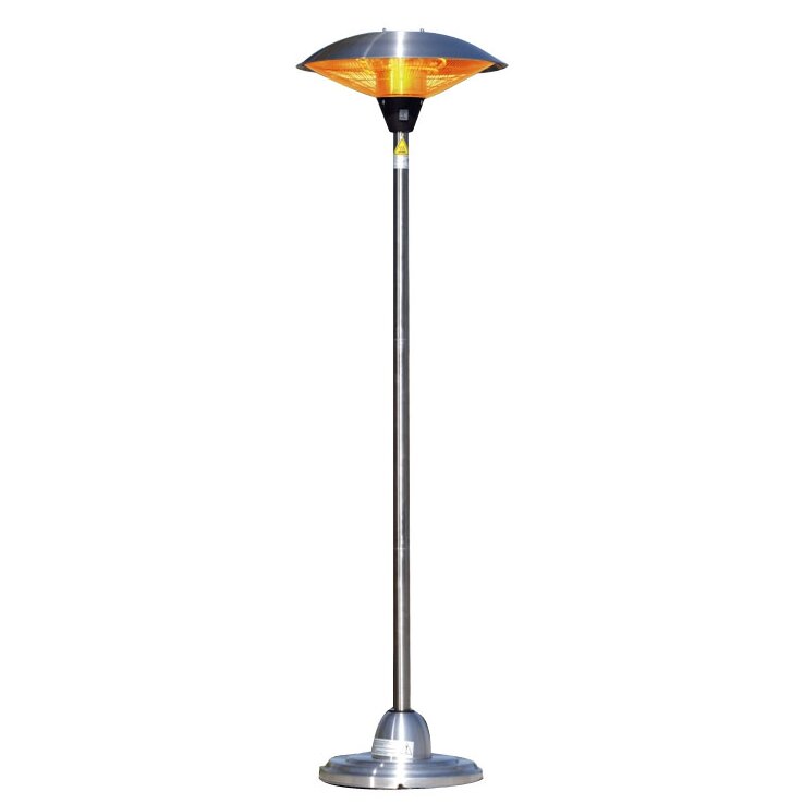 Fire Sense Floor Standing Electric Patio Heater & Reviews ...