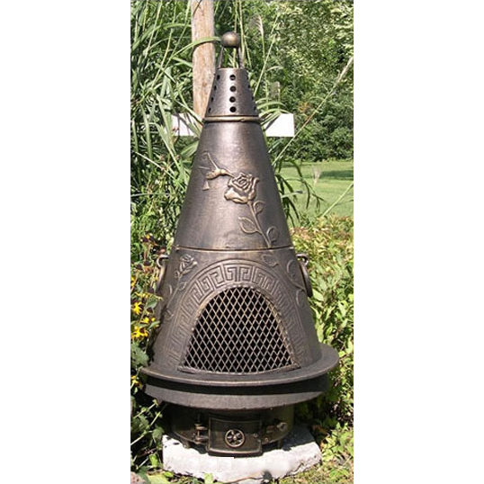 The Blue Rooster Aluminum Natural Gas / Propane Chiminea & Reviews Wayfair.ca