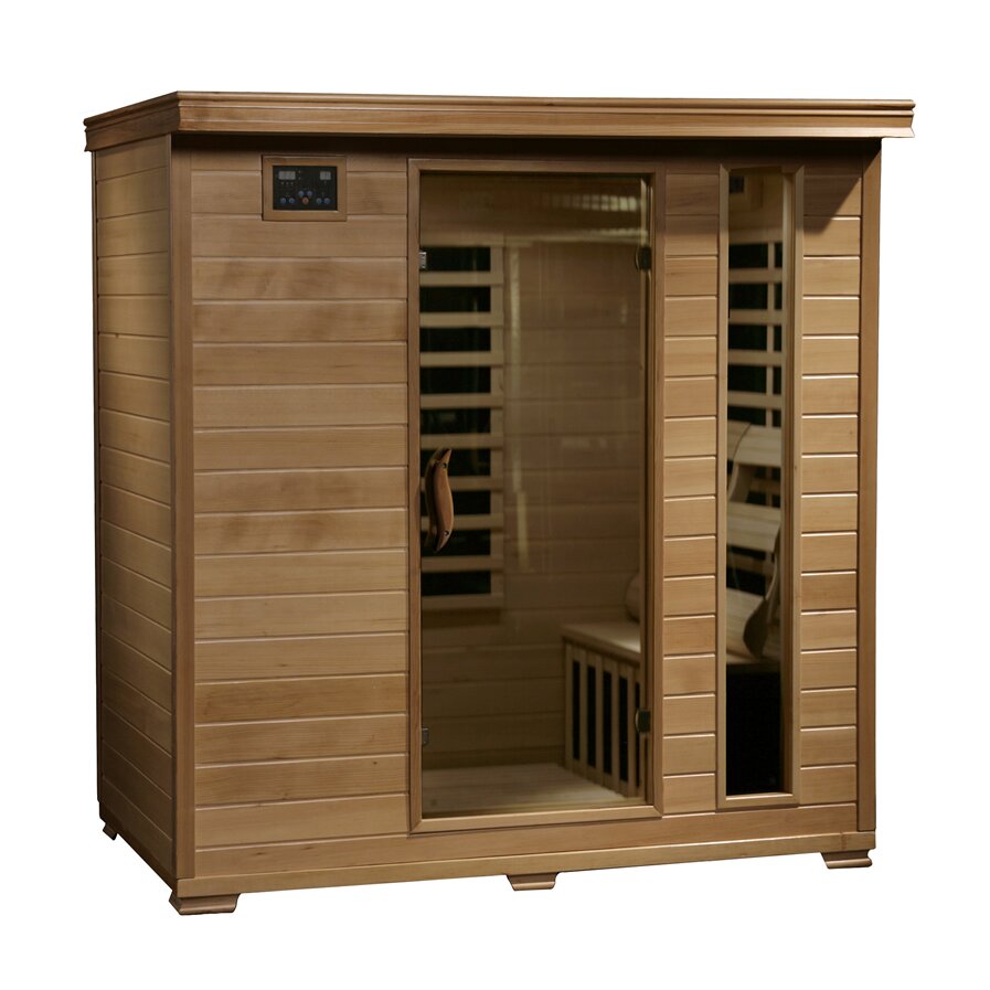 Radiant Saunas 4 Person Carbon FAR Infrared Sauna & Reviews | Wayfair