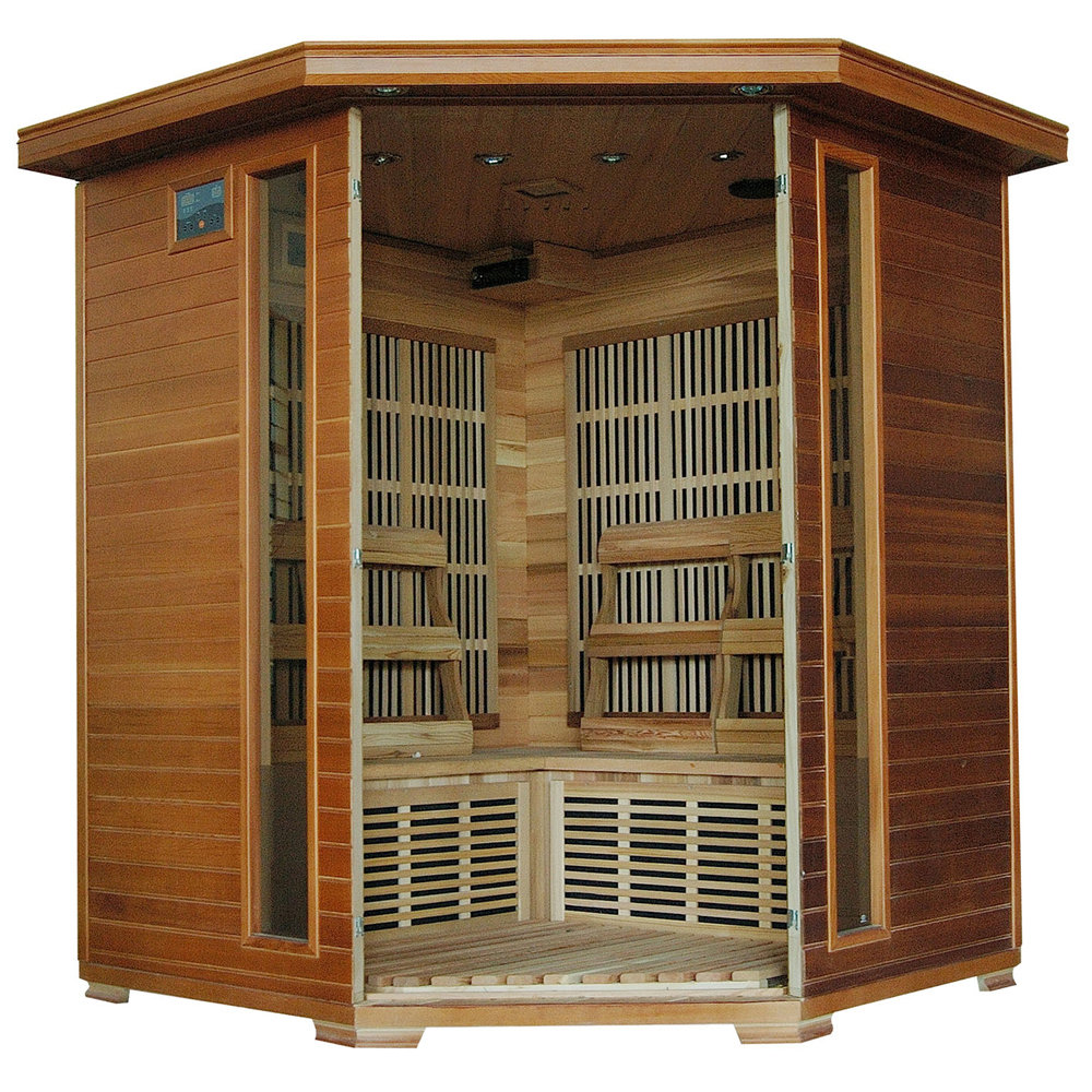 Radiant Saunas 4 Person Carbon FAR Infrared Sauna & Reviews Wayfair