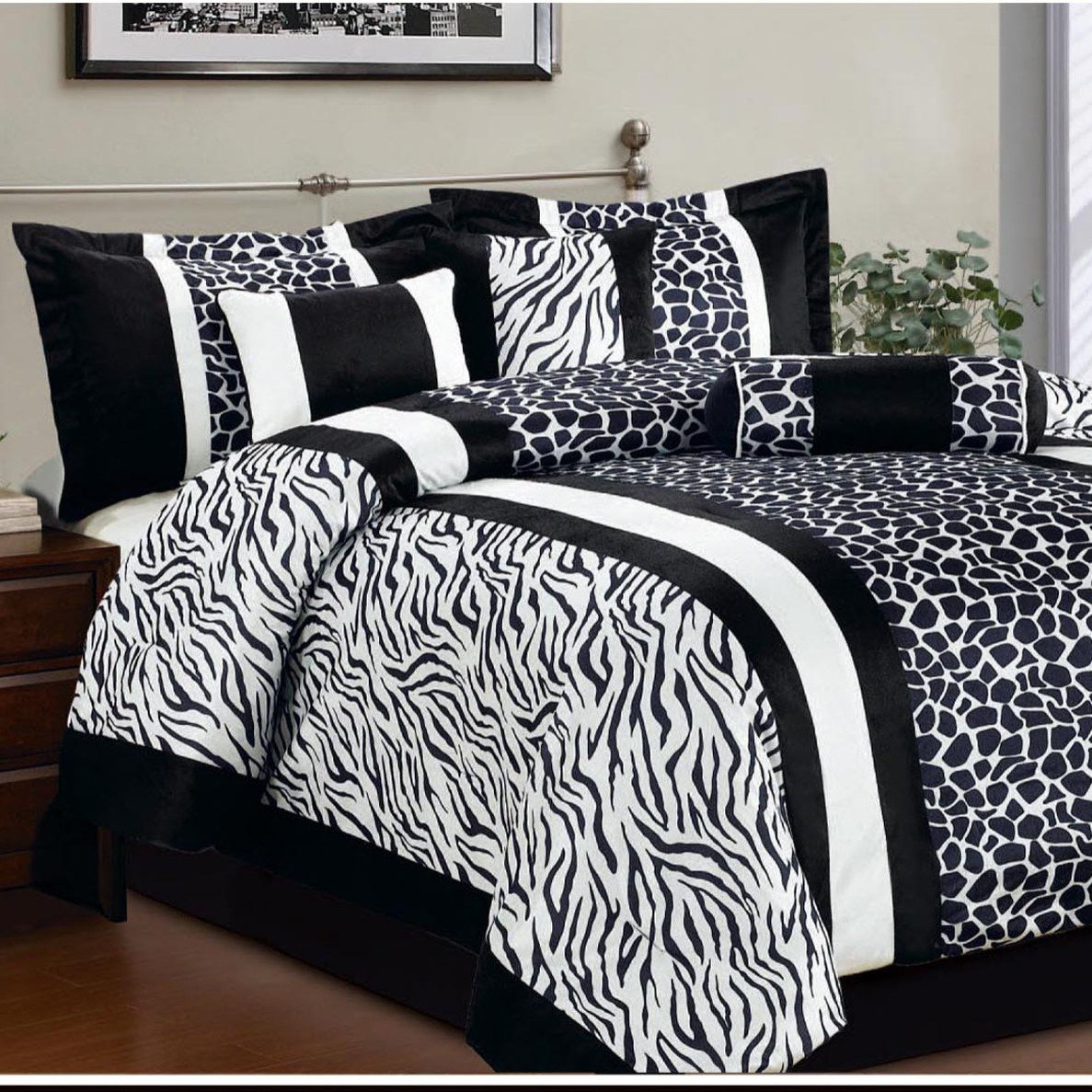 lacozee safari 7 piece comforter set reviews wayfair lacozee safari 7 piece comforter set reviews wayfair