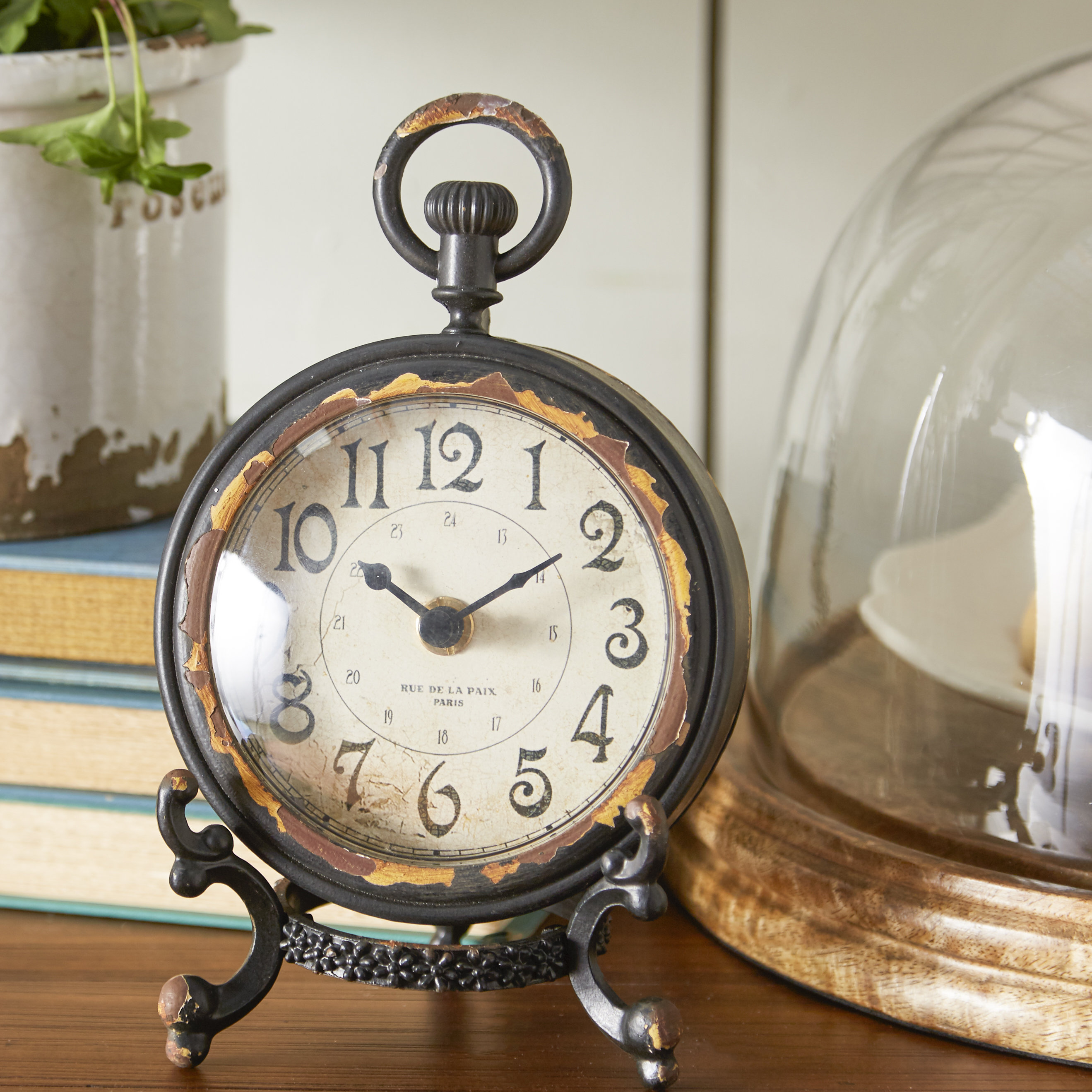 Creative CoOp Bistro Clock & Reviews Wayfair.ca