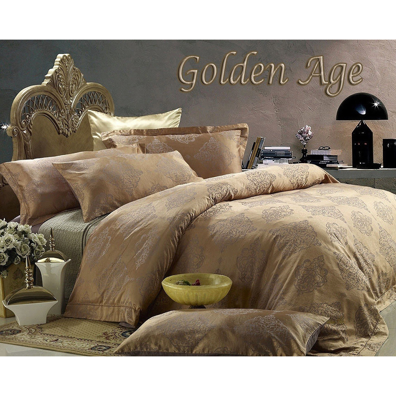 Dolce Mela Dolce Mela Golden Age 6 Piece Duvet Cover Set & Reviews