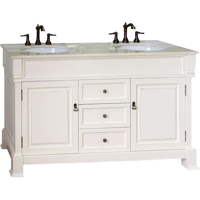 Bellaterra Home Kendall 60" Double Bathroom Vanity Set & Reviews Wayfair