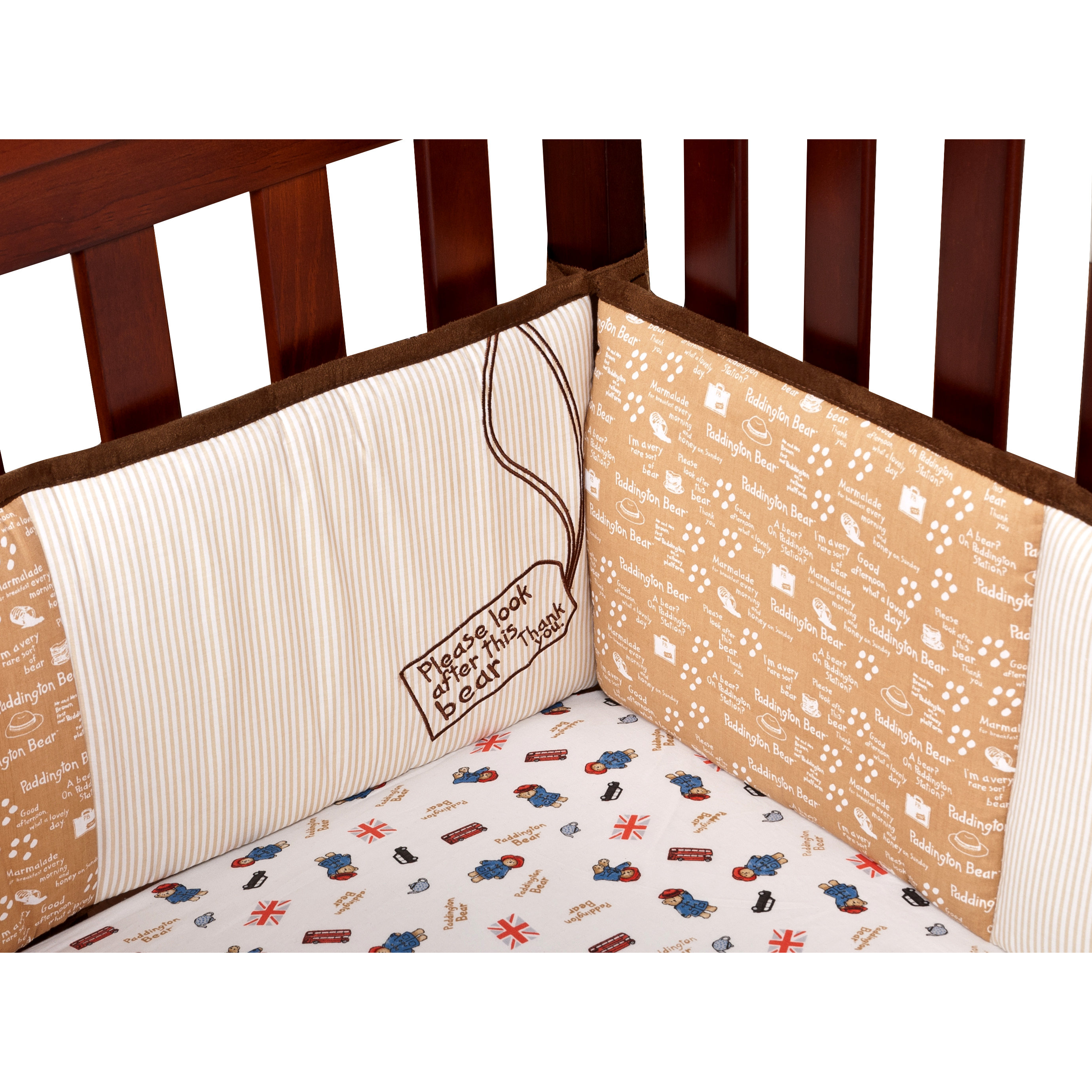trend lab paddington bear crib bumper wayfair trend lab paddington bear crib bumper wayfair