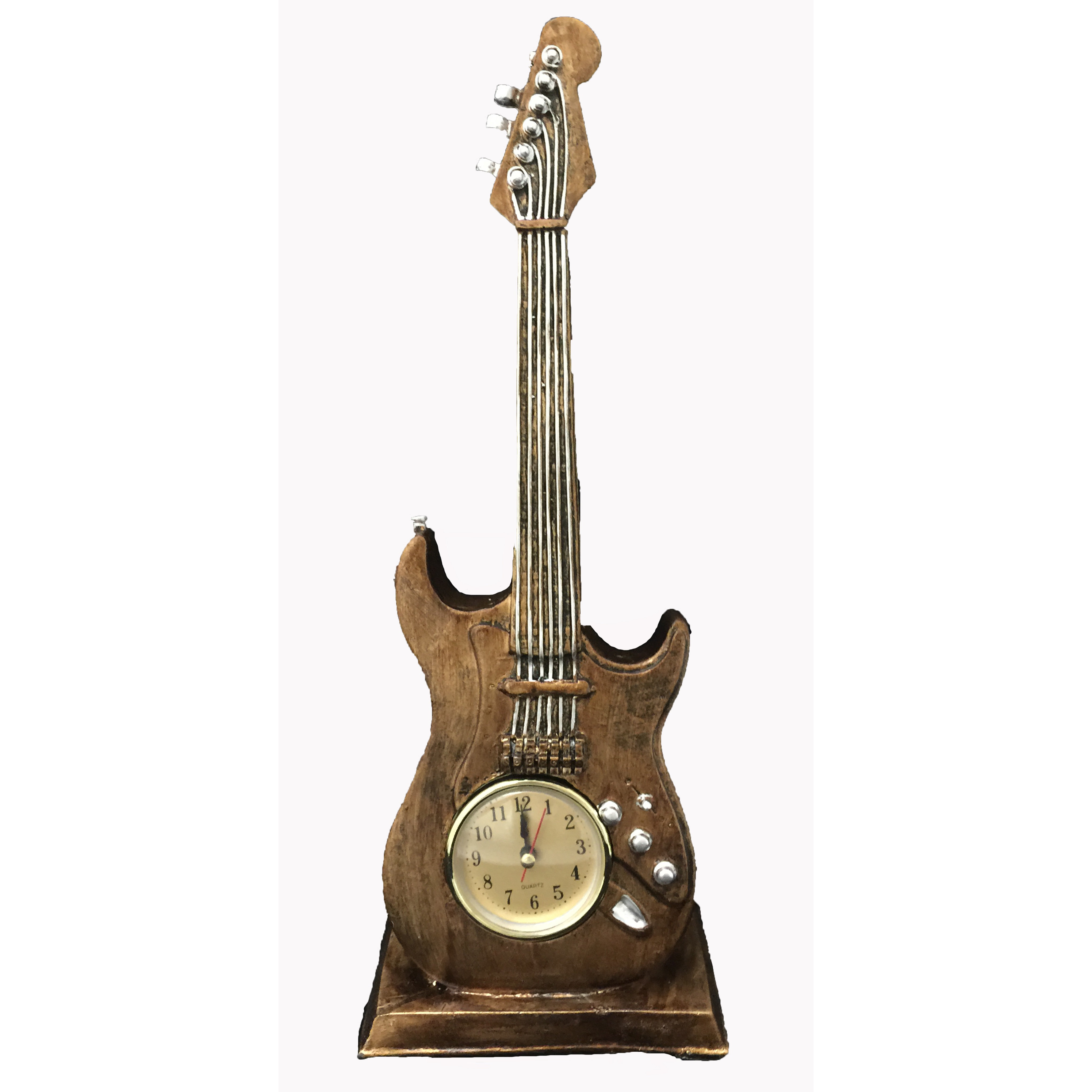 Creative Motion Guitar Wall Clock & Reviews Wayfair