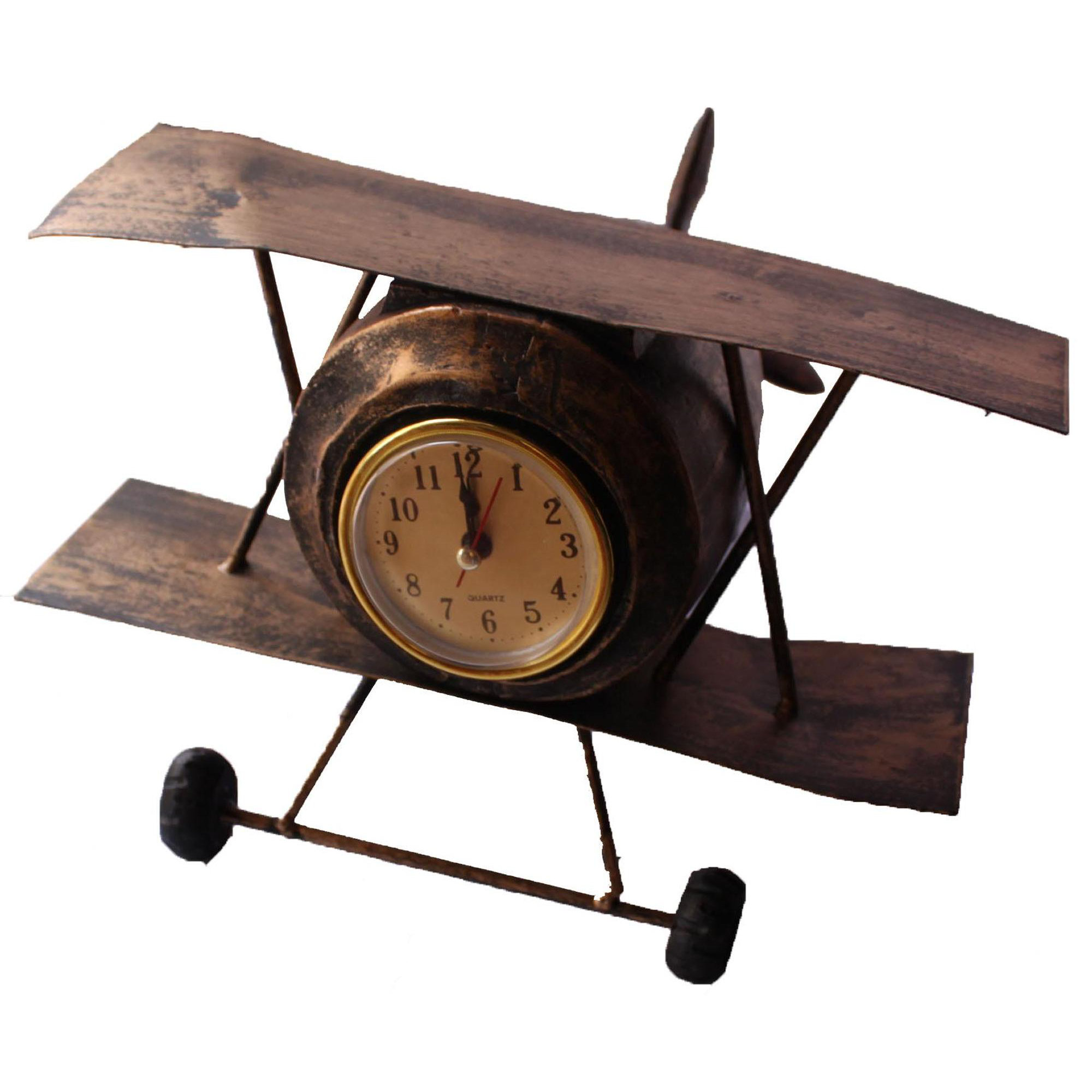Creative Motion Retro Airplane Table Clock & Reviews Wayfair