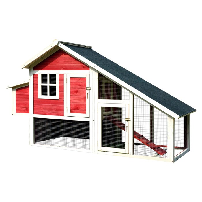 Merry Products Pet Proposal Habitat Chicken Coop with 