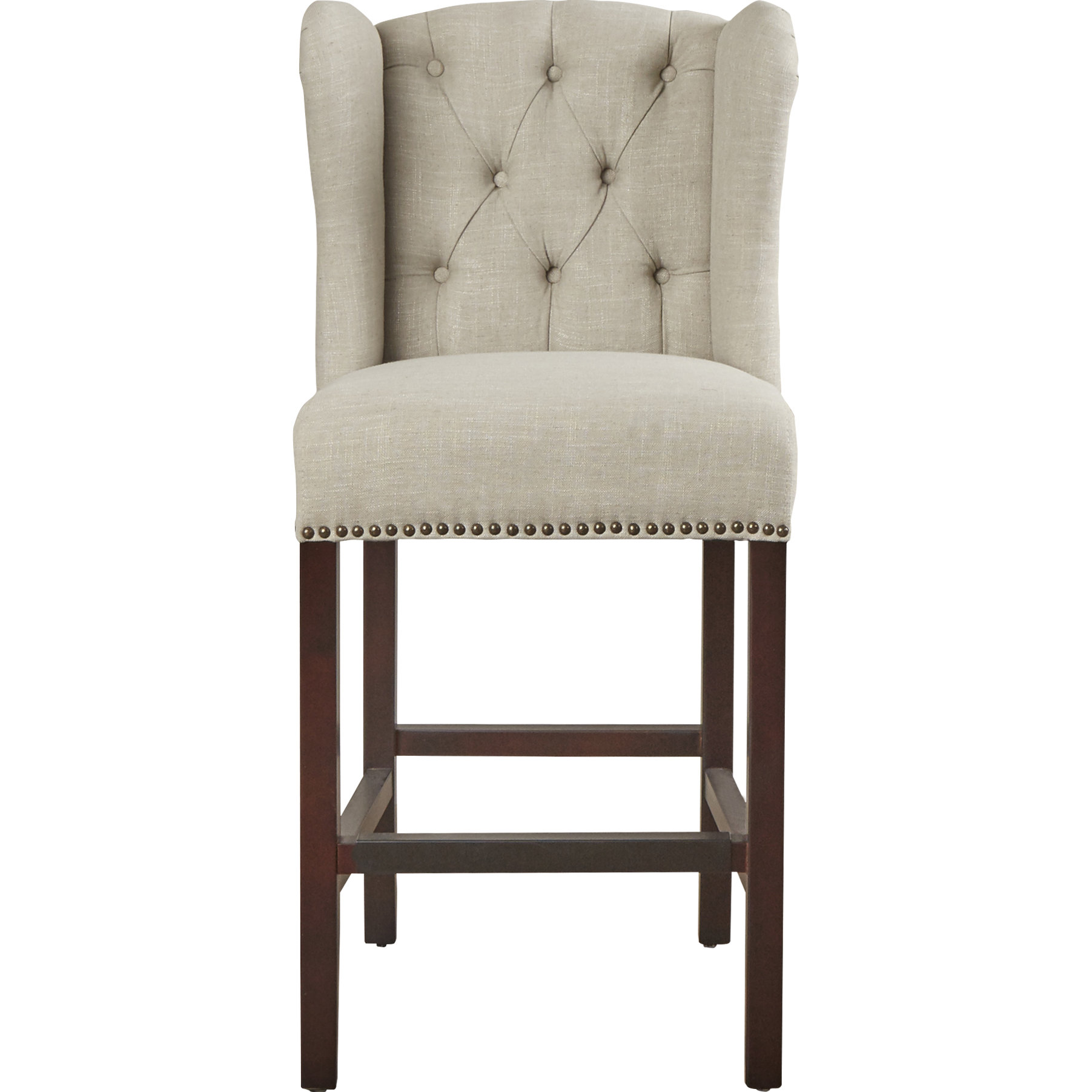 Orient Express Furniture Villa 26" Bar Stool with Cushion & Reviews