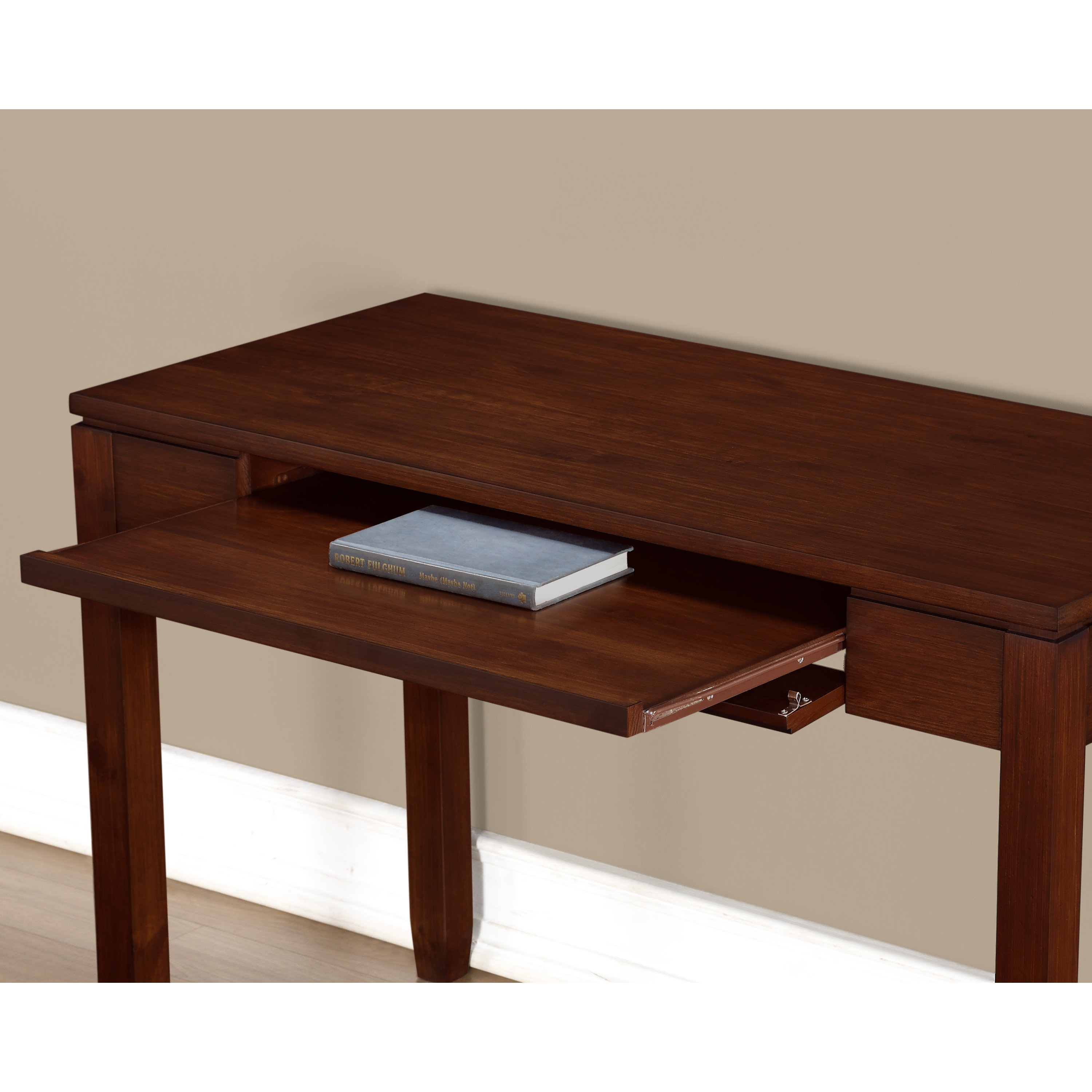 Simpli Home Cosmopolitan Computer Desk with Keyboard Tray & Reviews