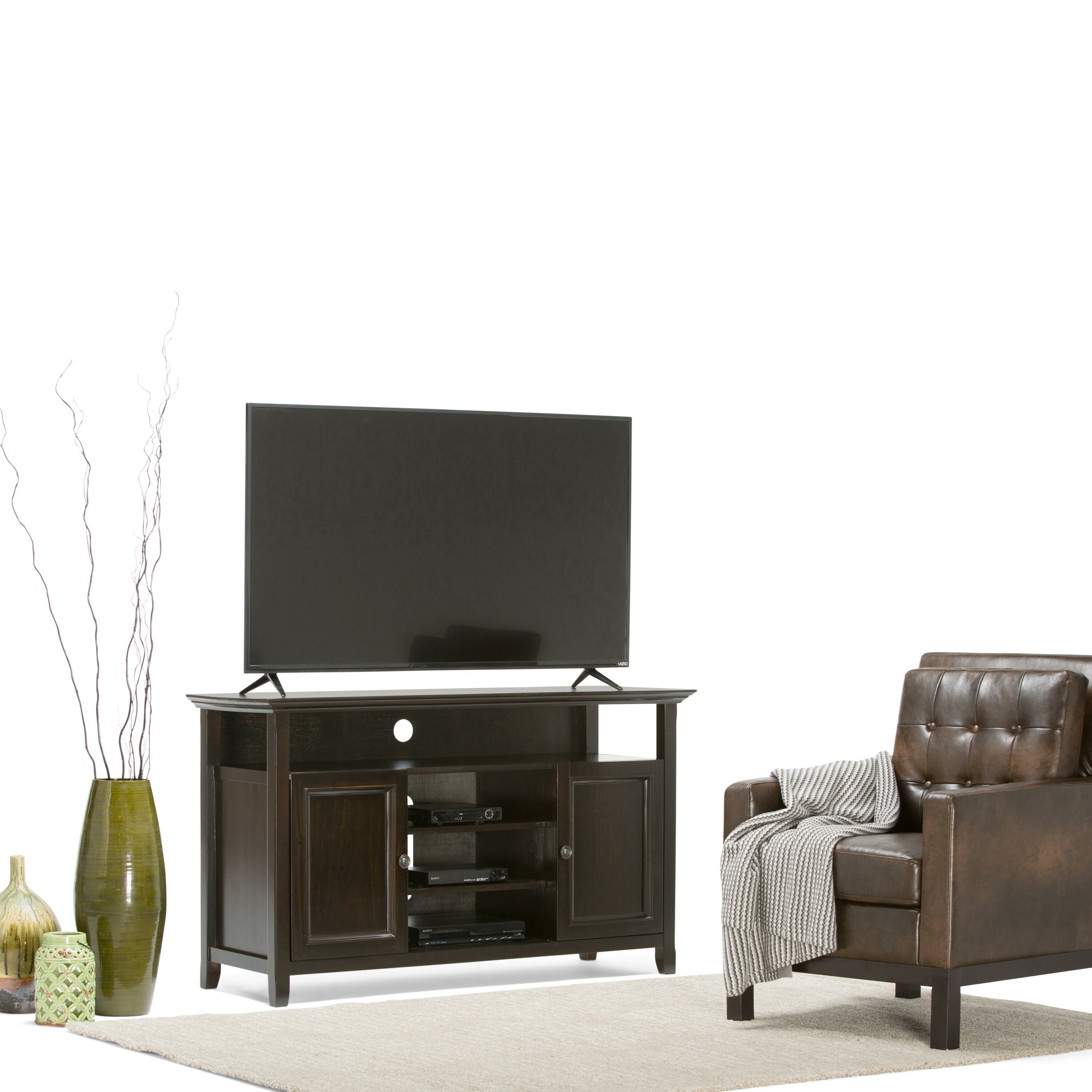 Simpli Home Amherst 54" TV Stand & Reviews | Wayfair