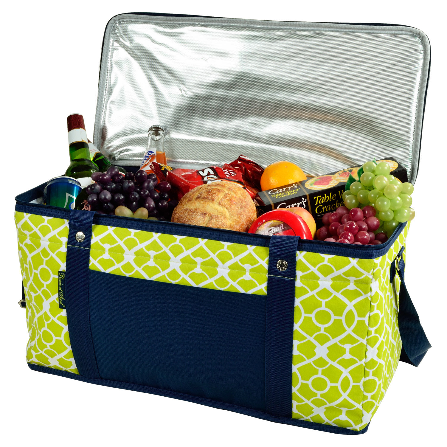 Picnic At Ascot 72 Can Trellis Collapsible Extra Large Trunk Cooler