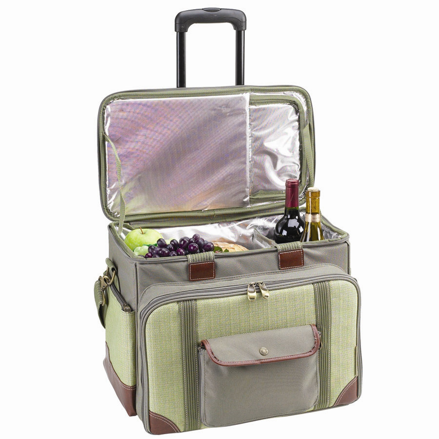 Picnic At Ascot DePinot e Picnic Cooler for Four with Wheels & Reviews