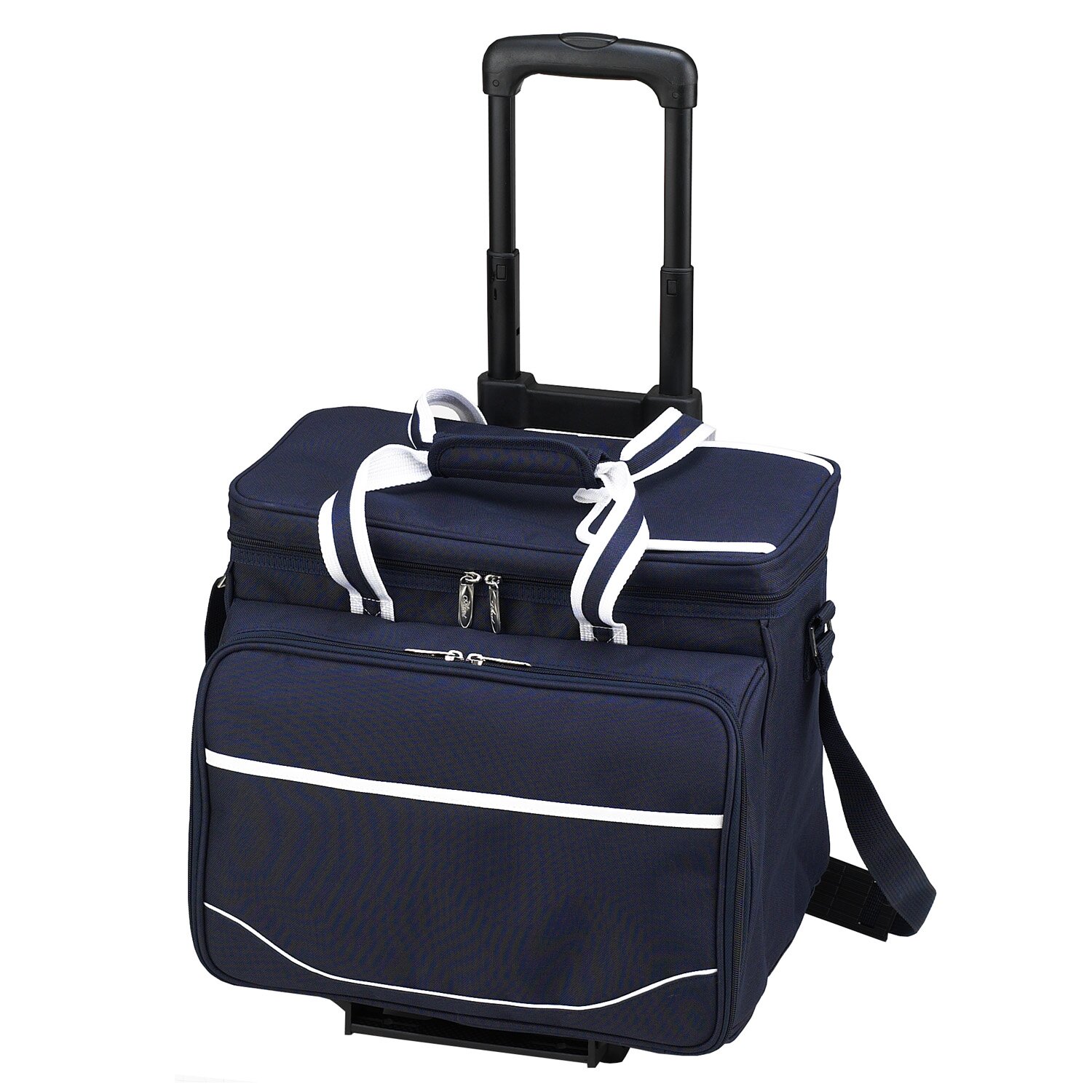 Picnic At Ascot Bold Picnic Cooler for Four with Wheels & Reviews | Wayfair