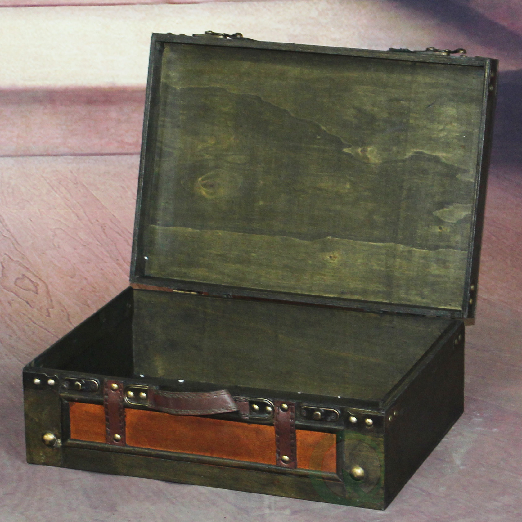 Quickway Imports Old Style Suitcase With Straps & Reviews Wayfair